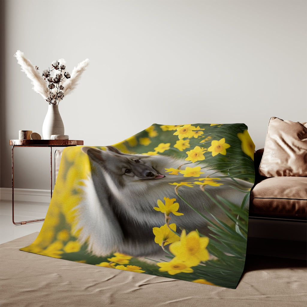 Sweatshirt Blanket – Plush Fleece Throw, 2 Size Options