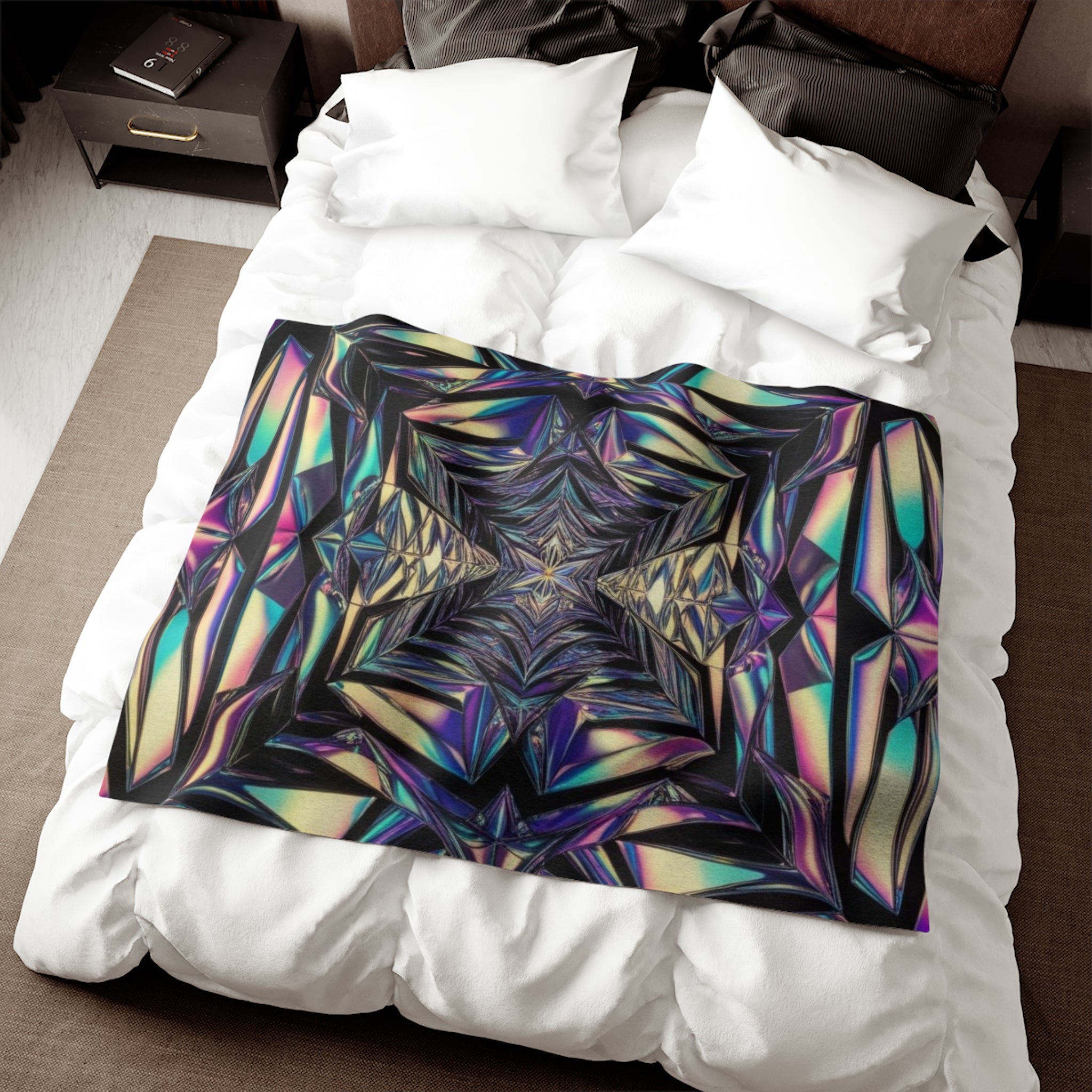 Sweatshirt Blanket – Plush Fleece Throw, 2 Size Options