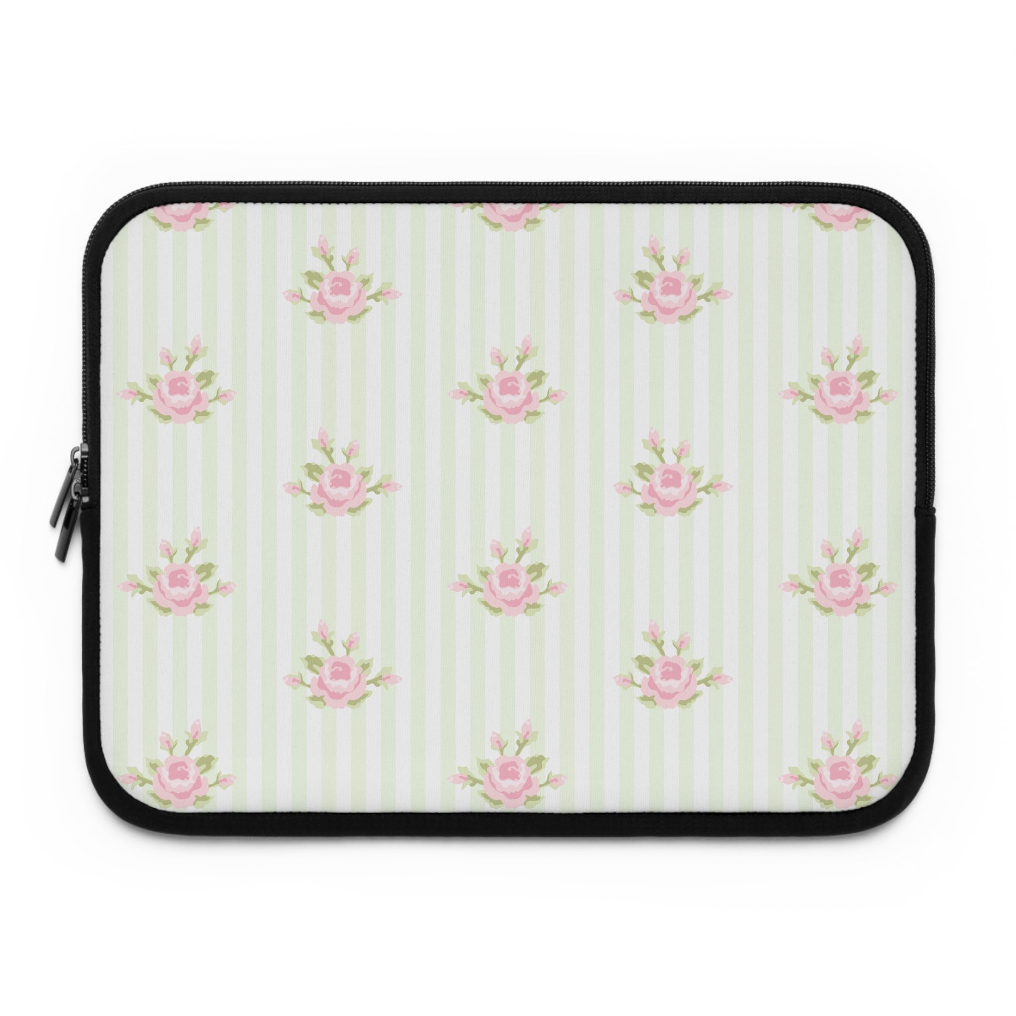 Customizable: Floral Laptop Sleeve, Elegant Computer Case for Women, Perfect Gift for Students, Mother's Day, Accessories for Tech Lovers