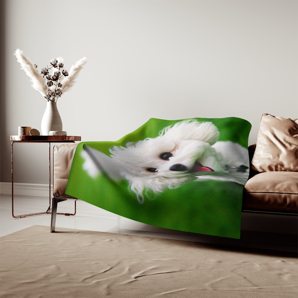 Sweatshirt Blanket – Plush Fleece Throw, 2 Size Options
