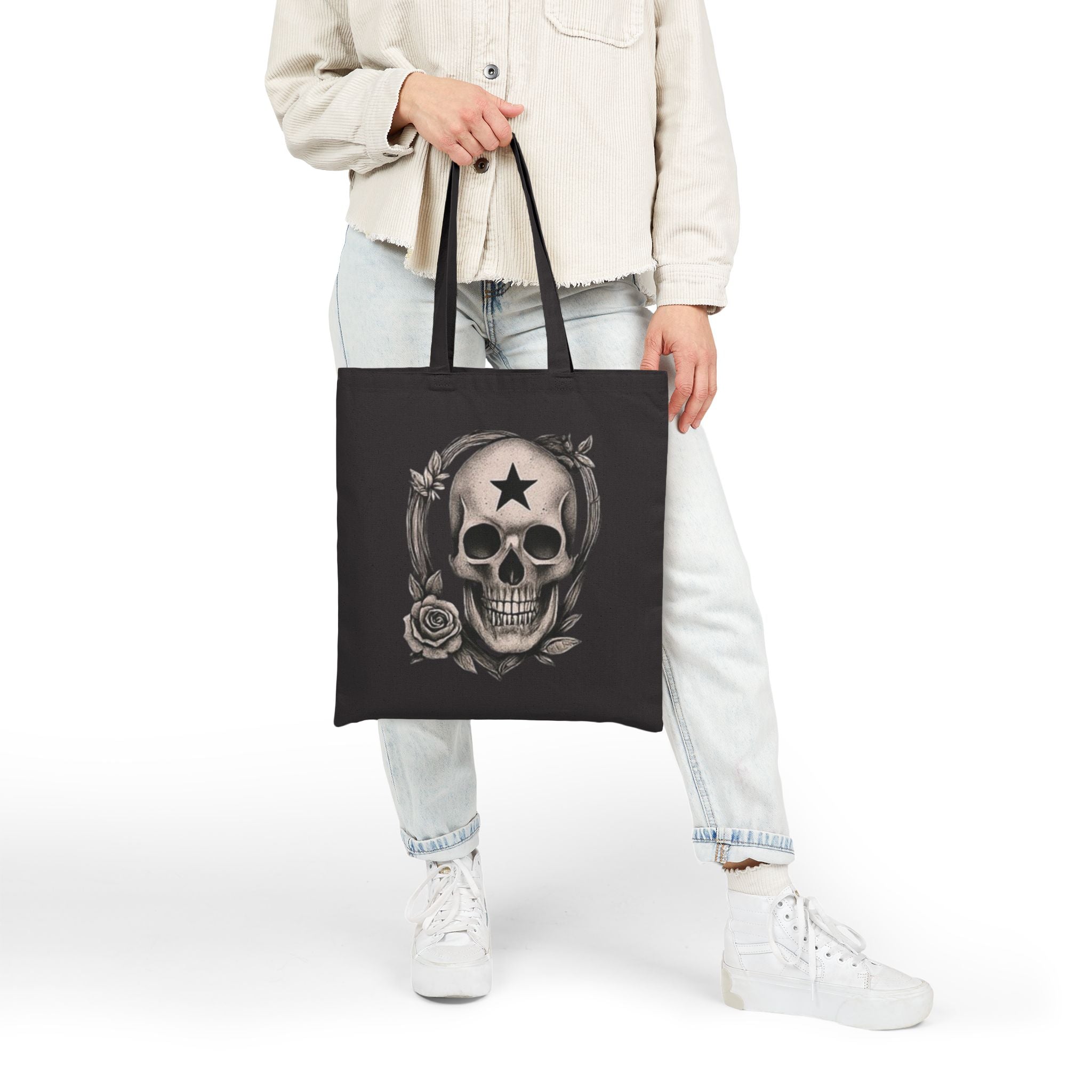 Gothic Skull Tote Bag