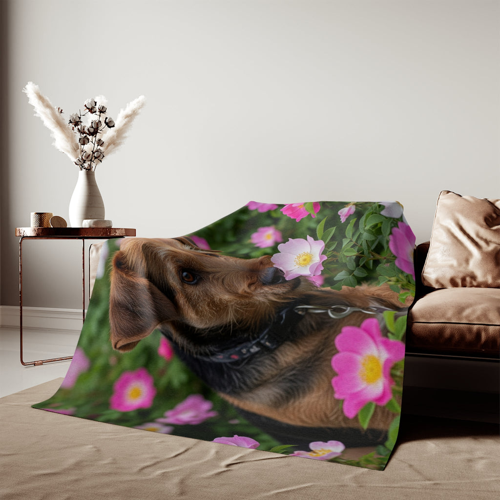 Sweatshirt Blanket – Plush Fleece Throw, 2 Size Options