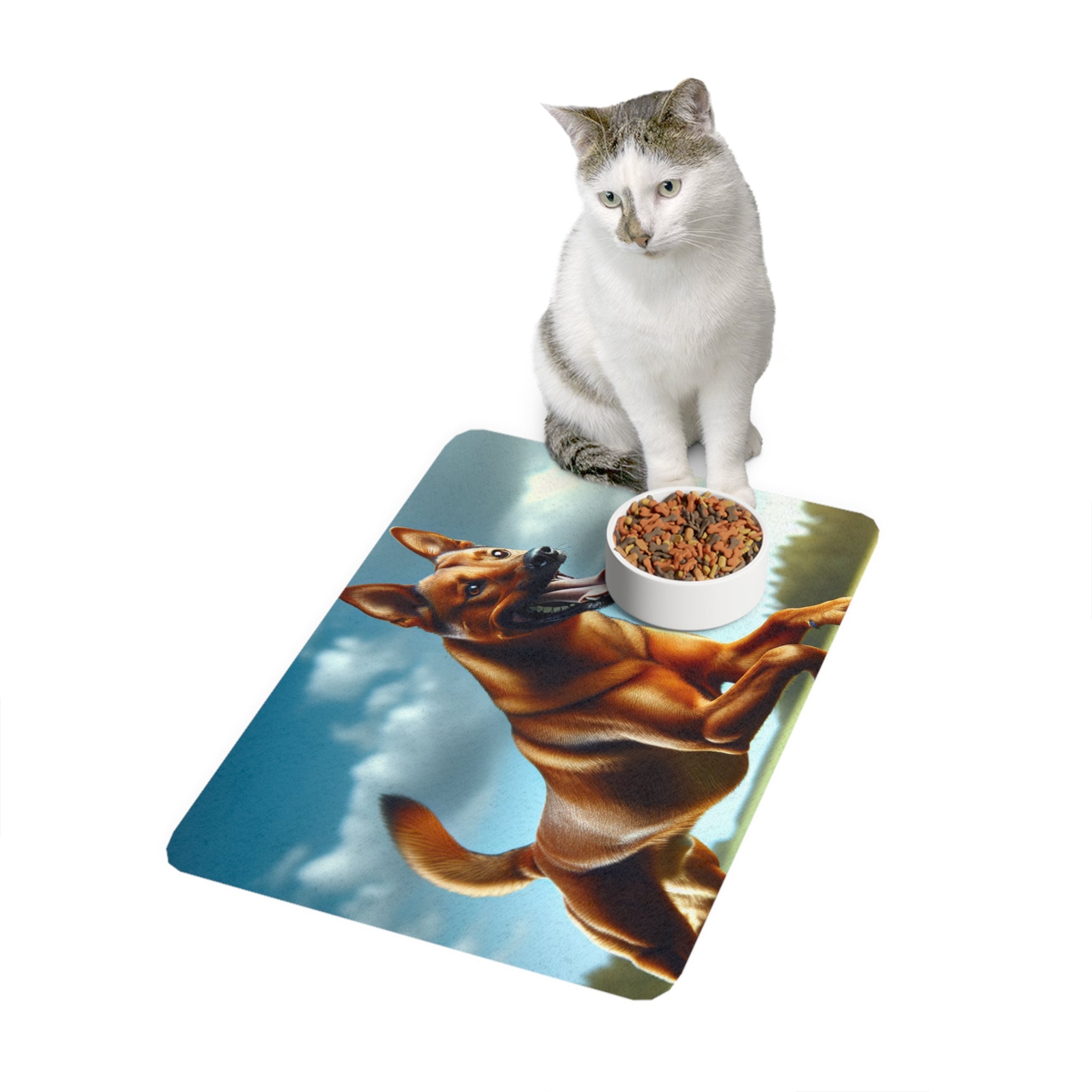 Non-Slip Pet Food Mat – Waterproof Feeding Mat for Dogs