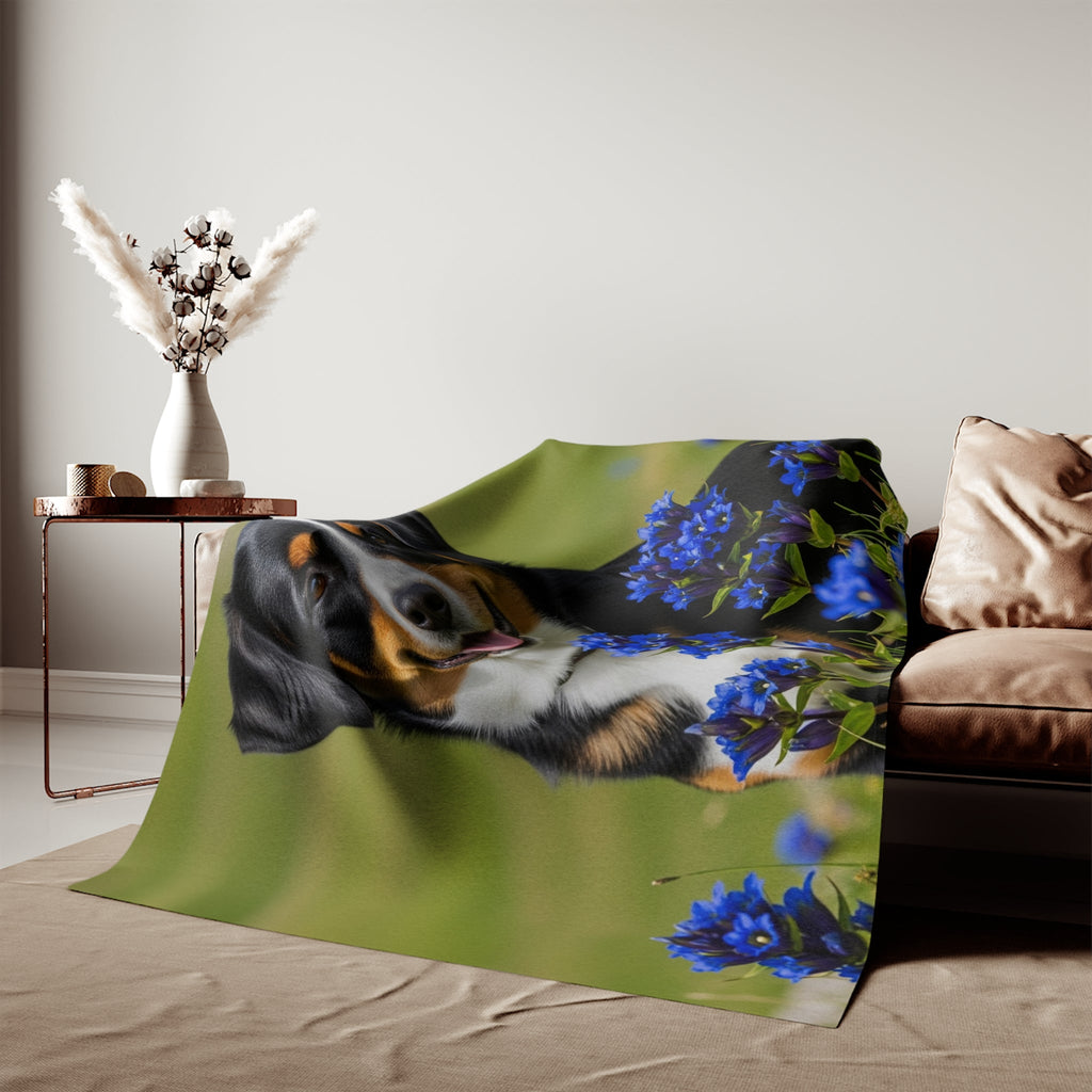 Sweatshirt Blanket – Plush Fleece Throw, 2 Size Options