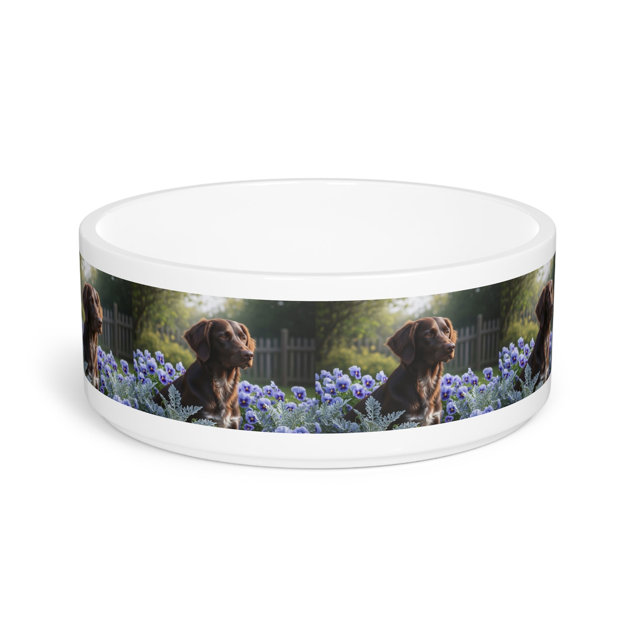 Ceramic Pet Bowl – 16 oz Dog Feeding Bowl