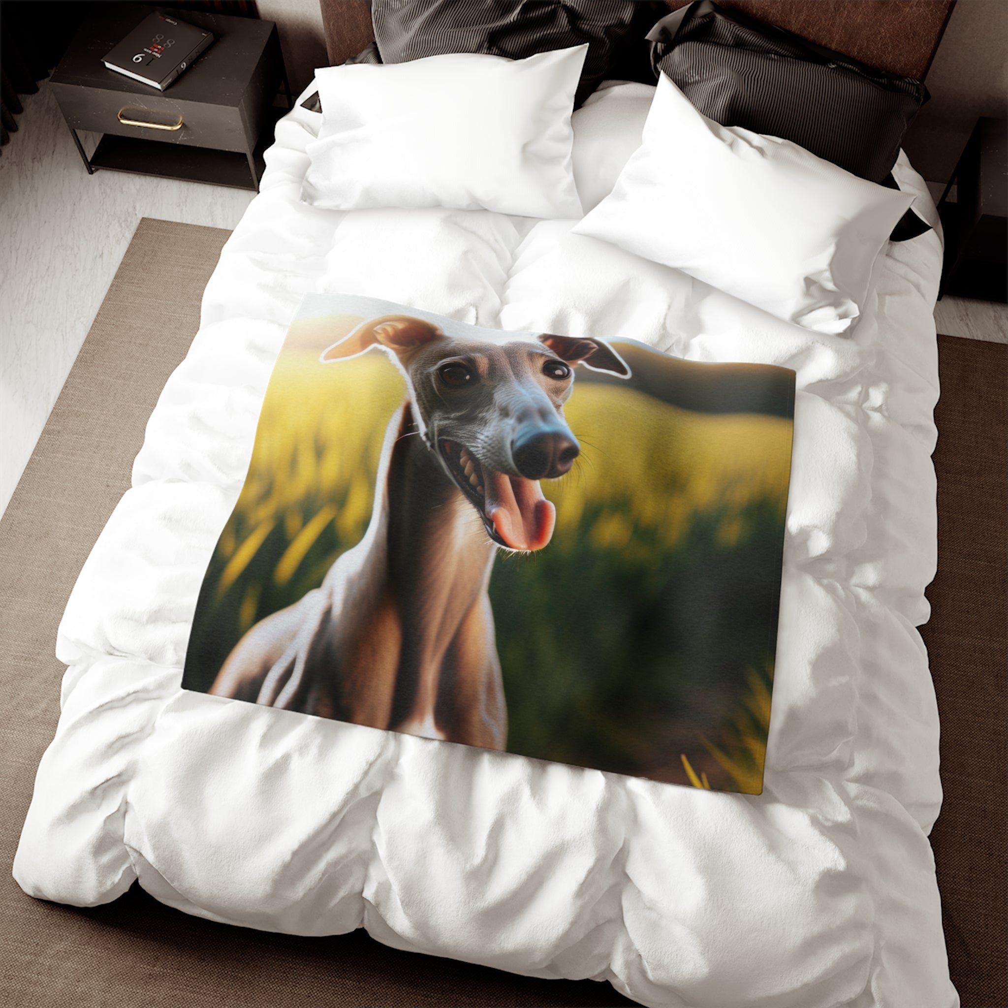 Sweatshirt Blanket – Plush Fleece Throw, 2 Size Options