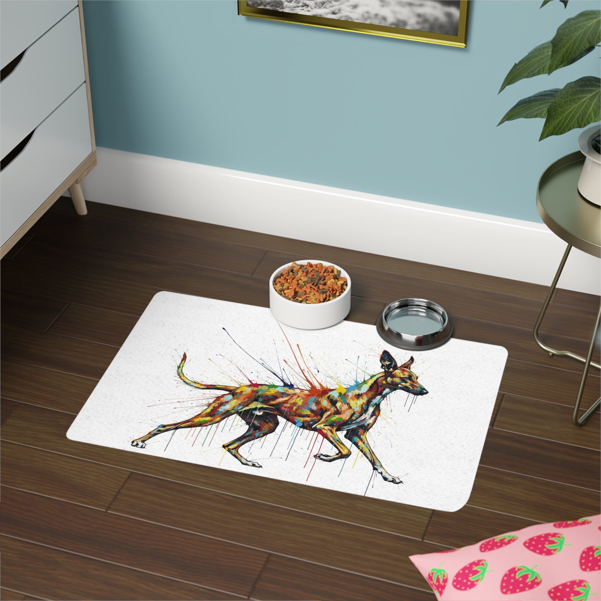 Non-Slip Pet Food Mat – Waterproof Feeding Mat for Dogs