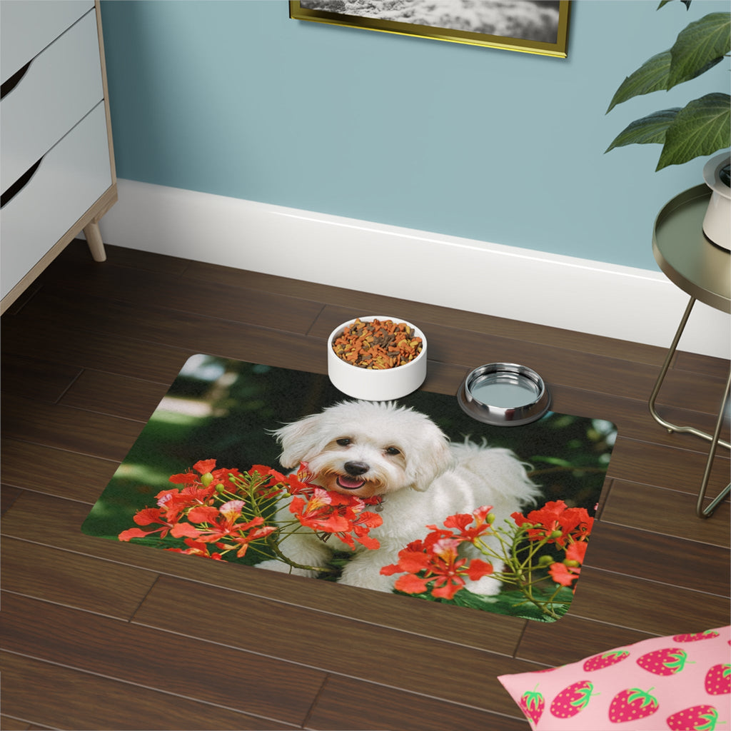 Non-Slip Pet Food Mat – Waterproof Feeding Mat for Dogs