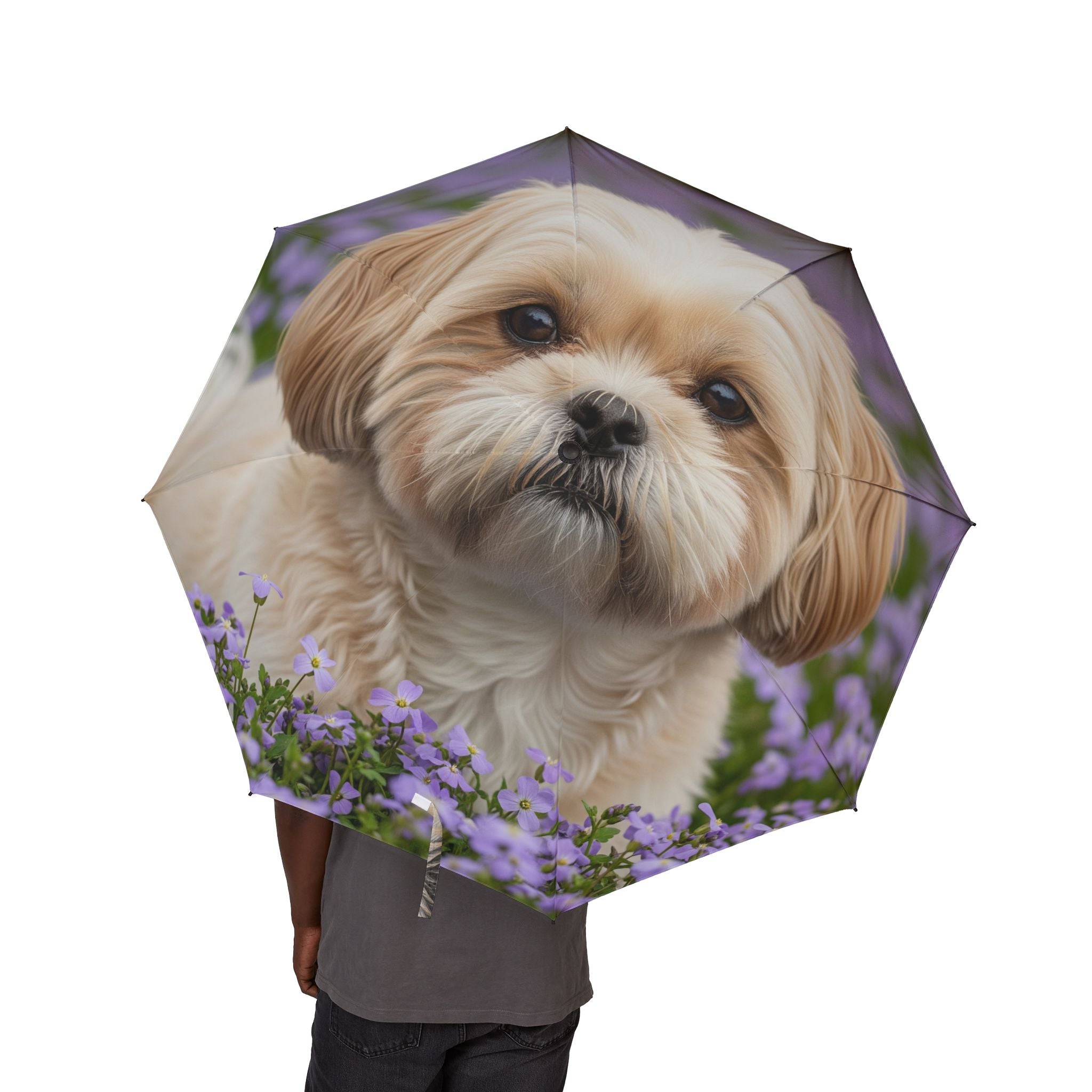 48" Semi-Automatic Umbrella – Windproof Large Travel Rain Umbrella