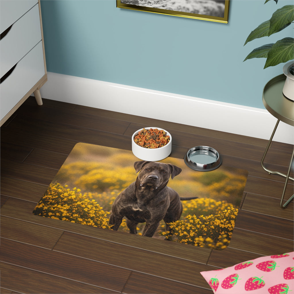 Non-Slip Pet Food Mat – Waterproof Feeding Mat for Dogs