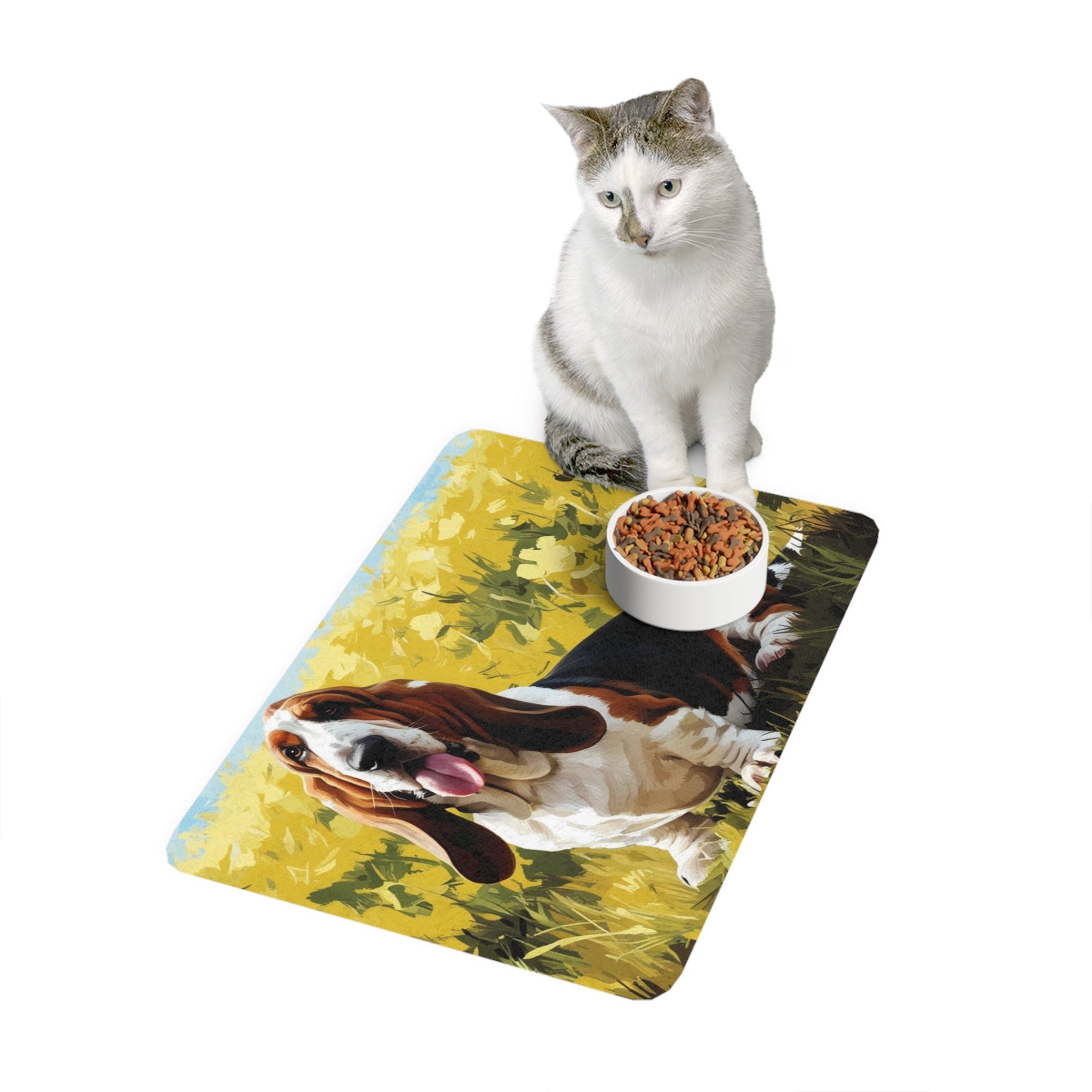 Non-Slip Pet Food Mat – Waterproof Feeding Mat for Dogs
