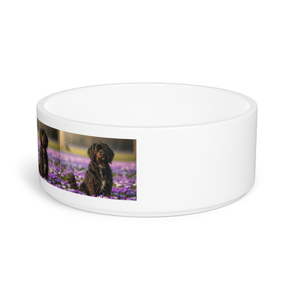 Ceramic Pet Bowl – 16 oz Dog Feeding Bowl