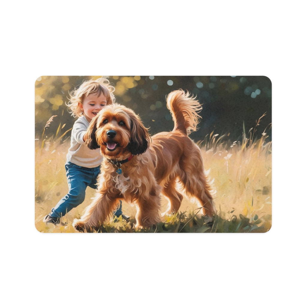 Non-Slip Pet Food Mat – Waterproof Feeding Mat for Dogs