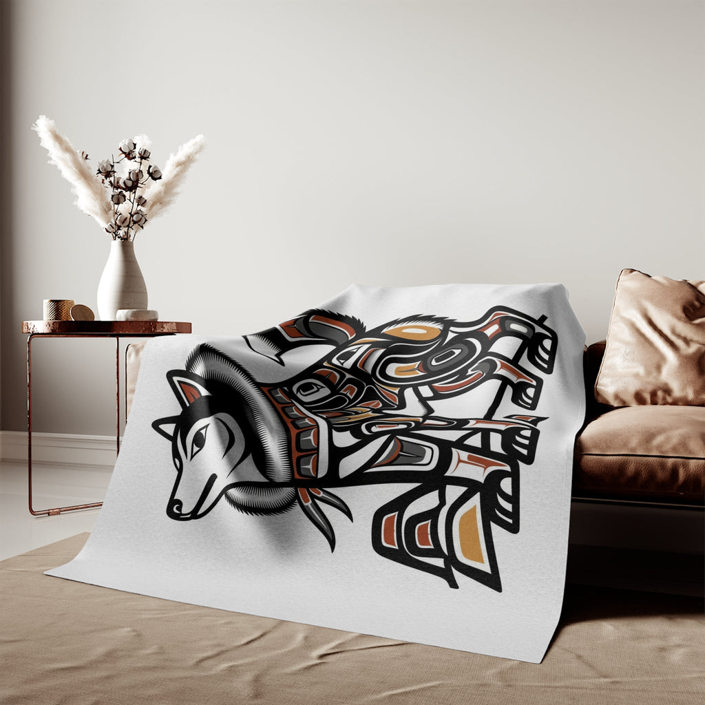 Sweatshirt Blanket – Plush Fleece Throw, 2 Size Options