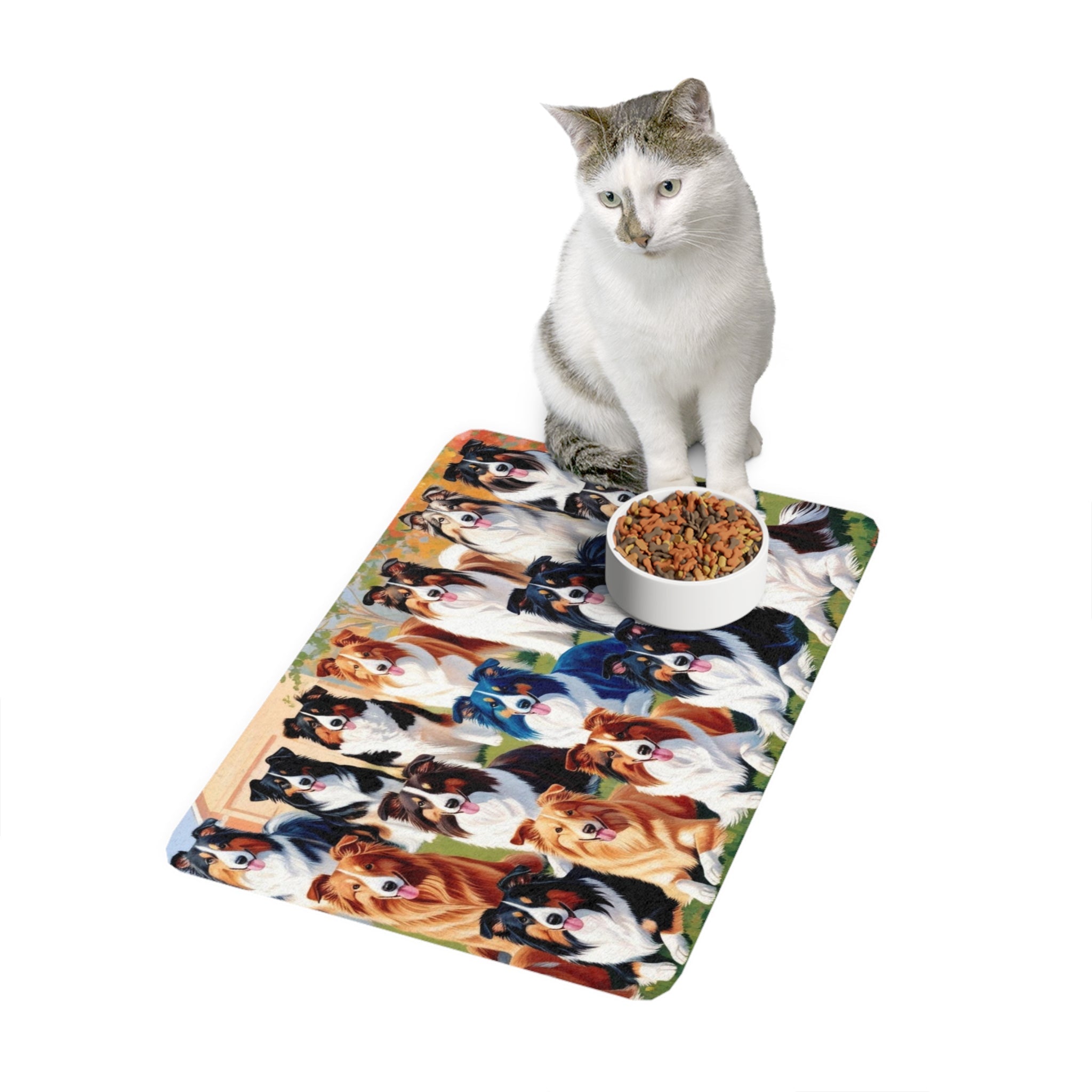 Non-Slip Pet Food Mat – Waterproof Feeding Mat for Dogs