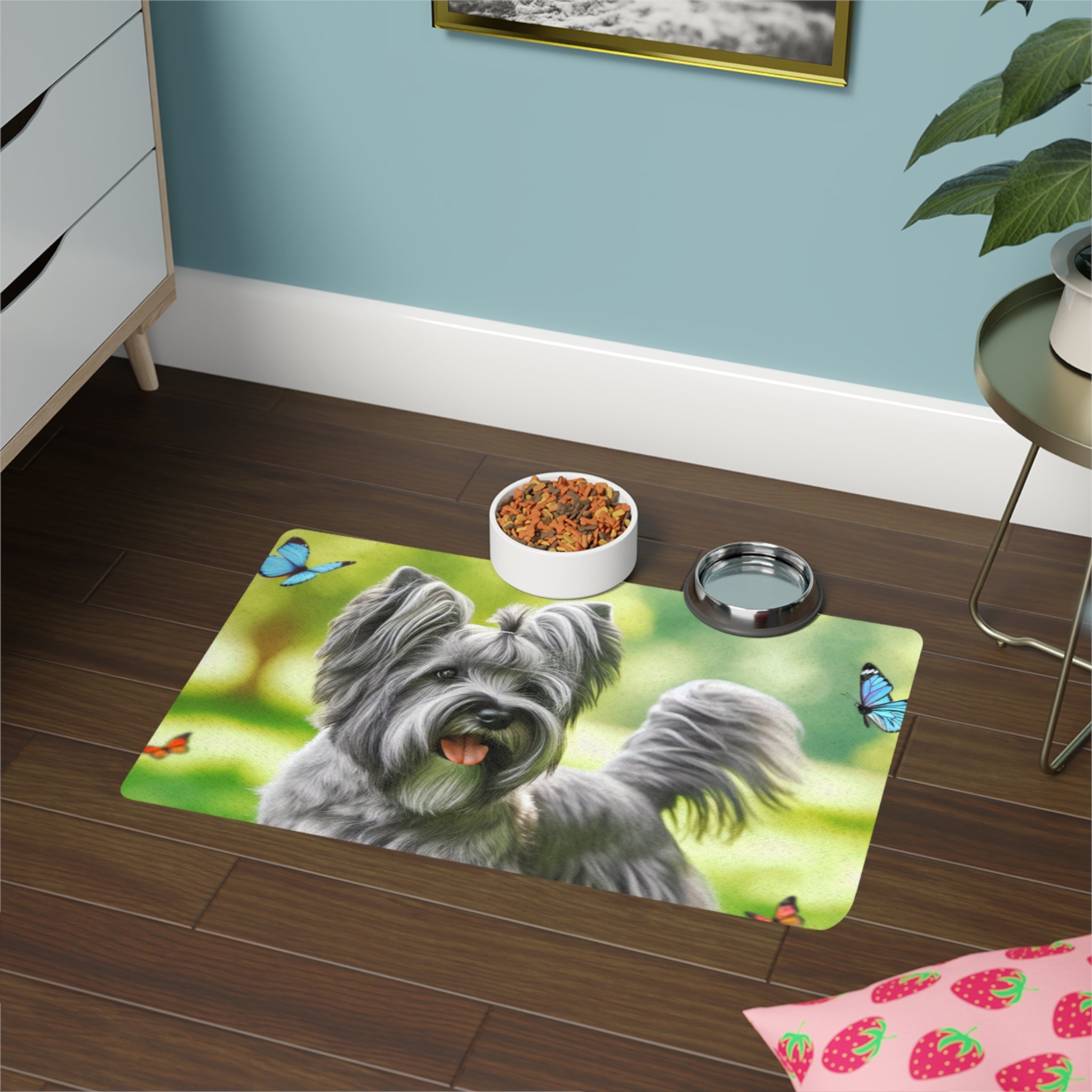 Non-Slip Pet Food Mat – Waterproof Feeding Mat for Dogs