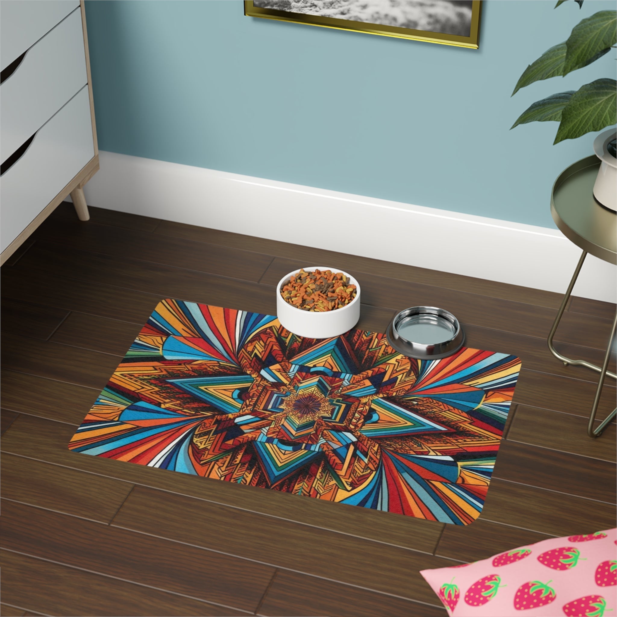 Non-Slip Pet Food Mat – Waterproof Feeding Mat for Dogs
