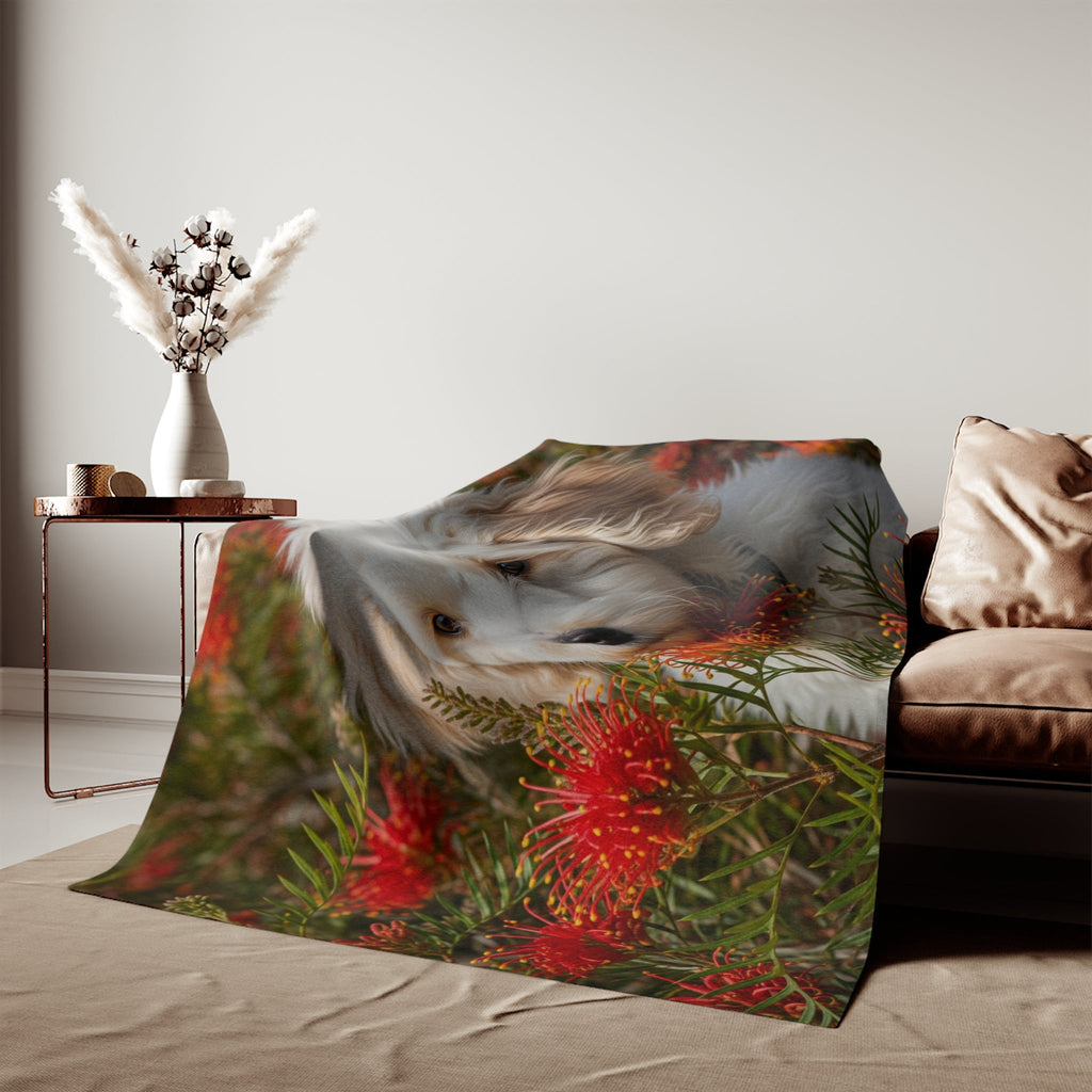 Sweatshirt Blanket – Plush Fleece Throw, 2 Size Options