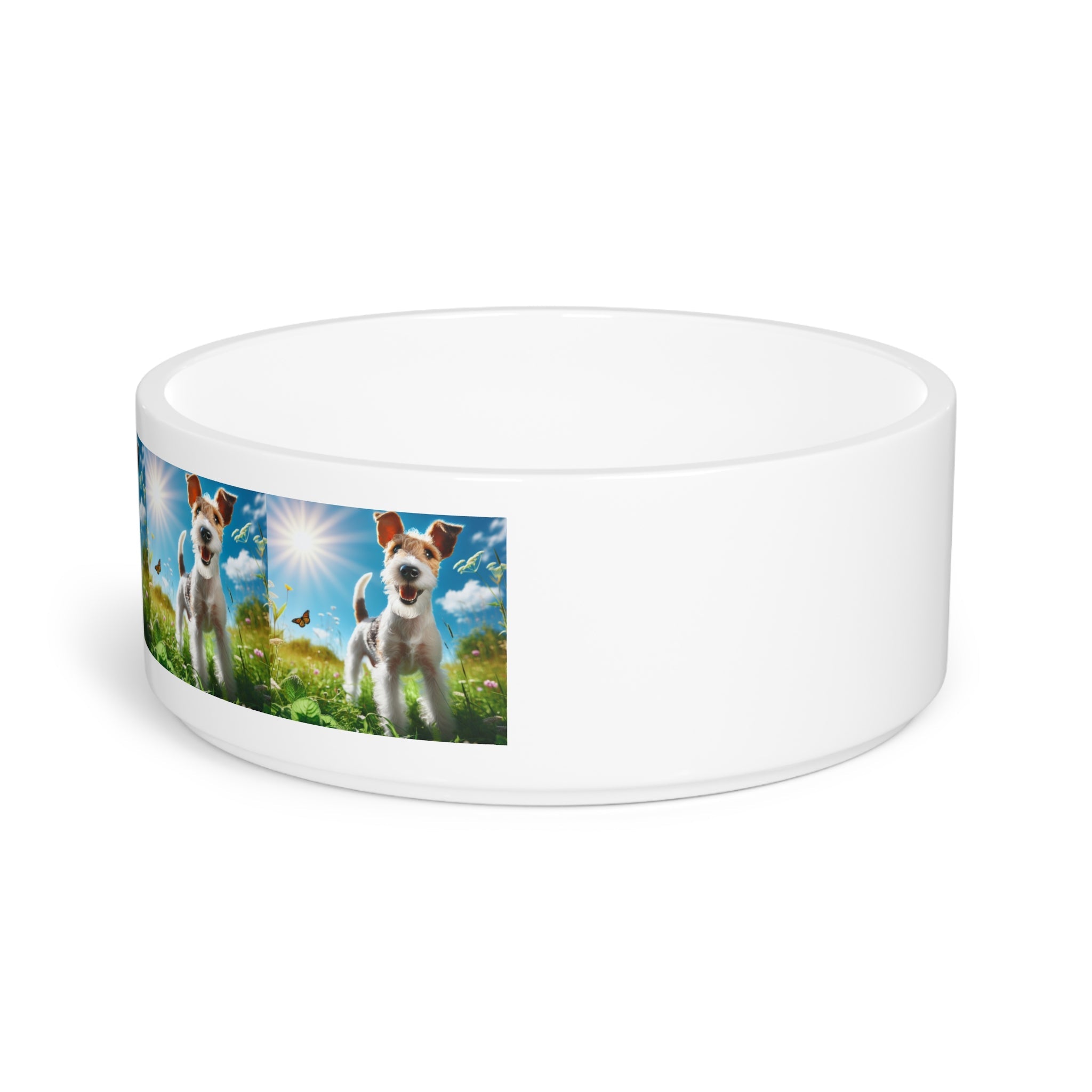 Ceramic Pet Bowl – 16 oz Dog Feeding Bowl