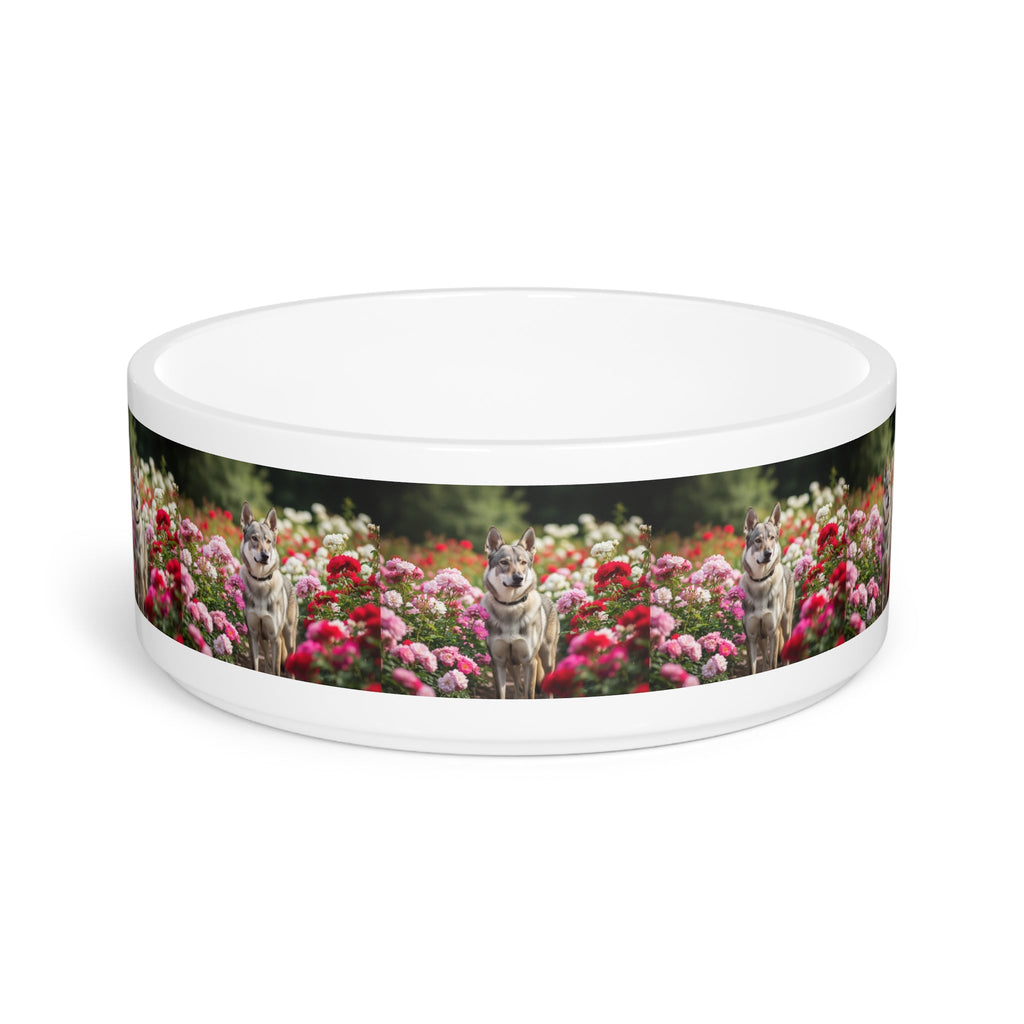 Ceramic Pet Bowl – 16 oz Dog Feeding Bowl
