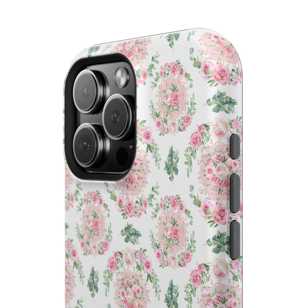 Customizable: Floral Impact-Resistant Phone Case