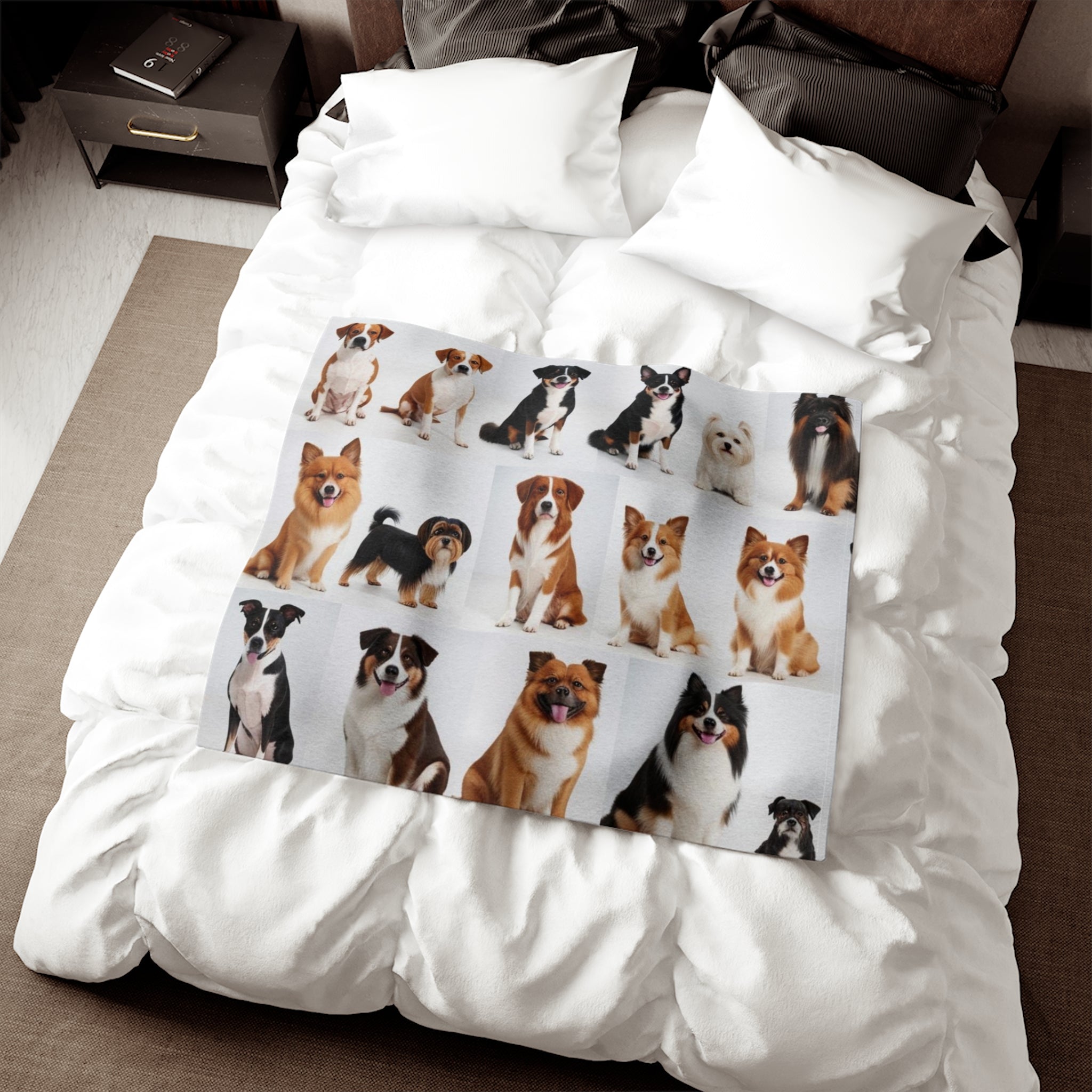 Sweatshirt Blanket – Plush Fleece Throw, 2 Size Options