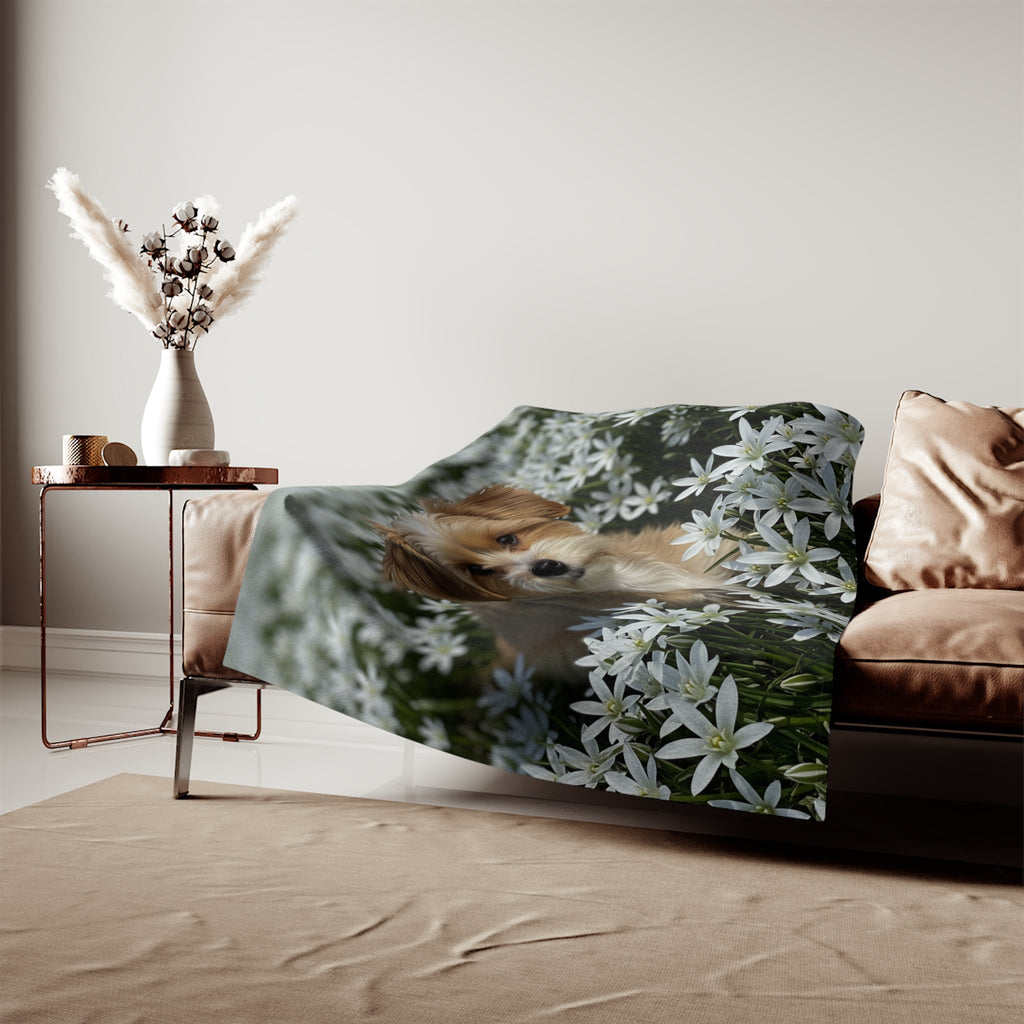 Sweatshirt Blanket – Plush Fleece Throw, 2 Size Options