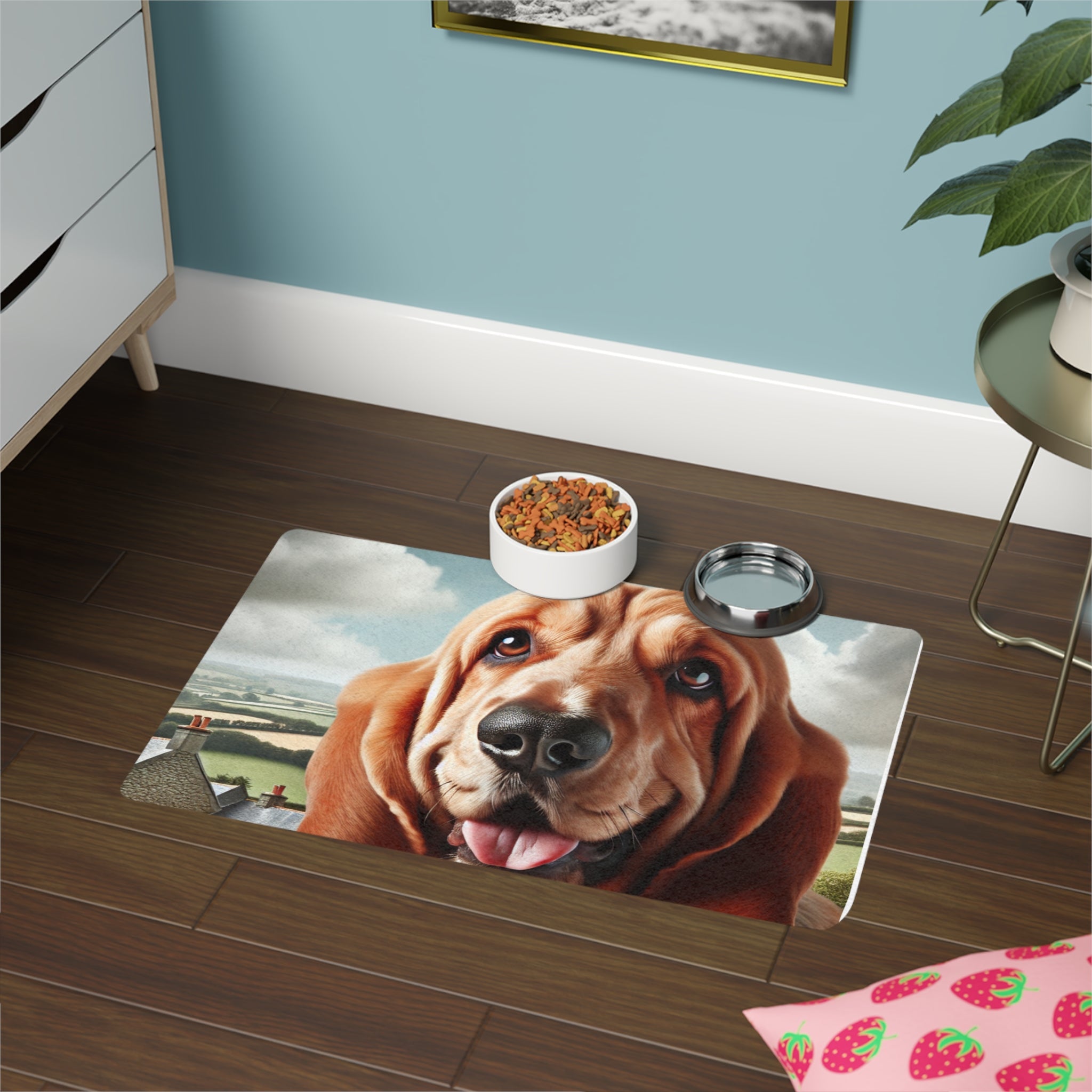 Non-Slip Pet Food Mat – Waterproof Feeding Mat for Dogs