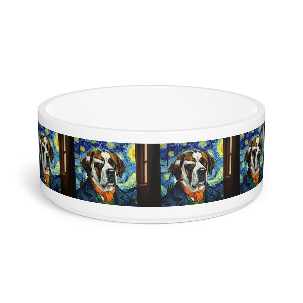 Ceramic Pet Bowl – 16 oz Dog Feeding Bowl
