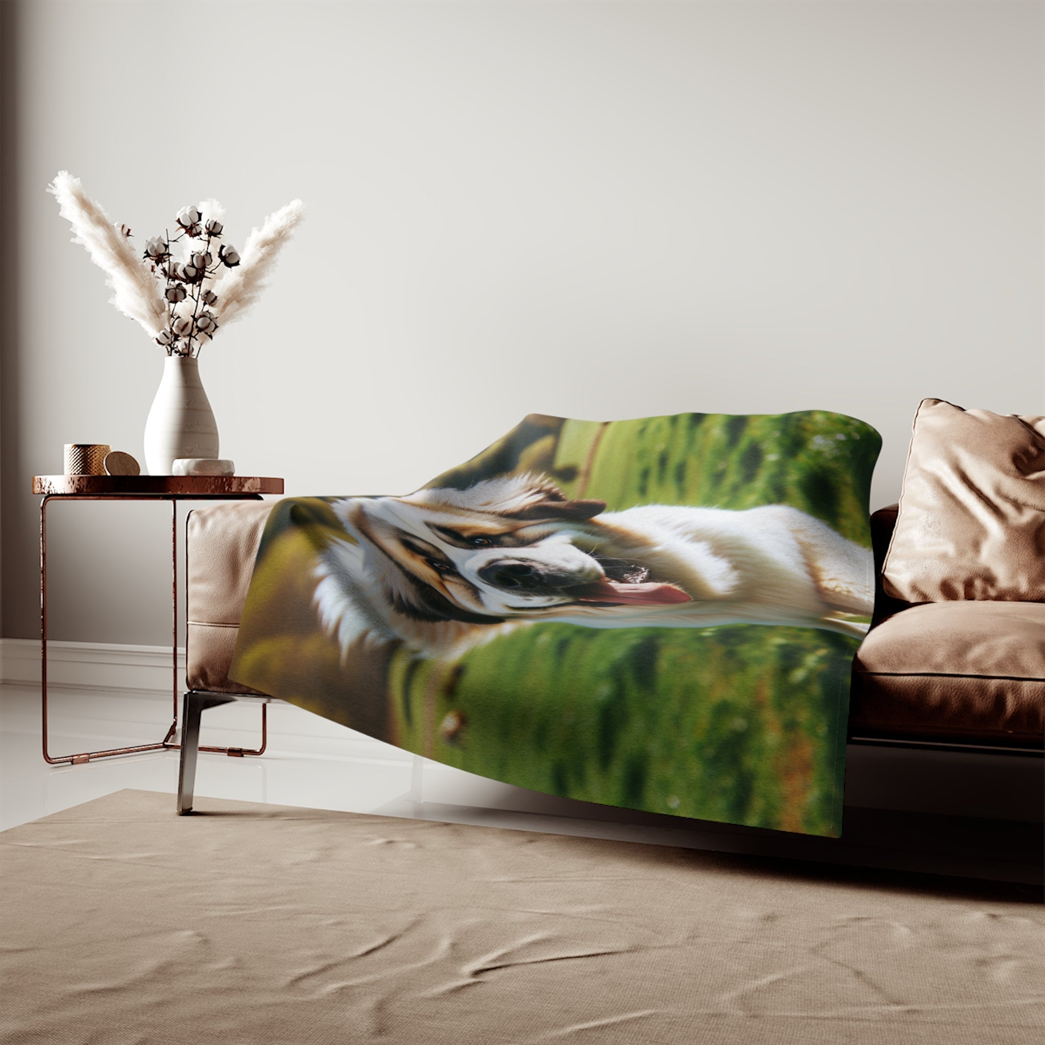 Sweatshirt Blanket – Plush Fleece Throw, 2 Size Options