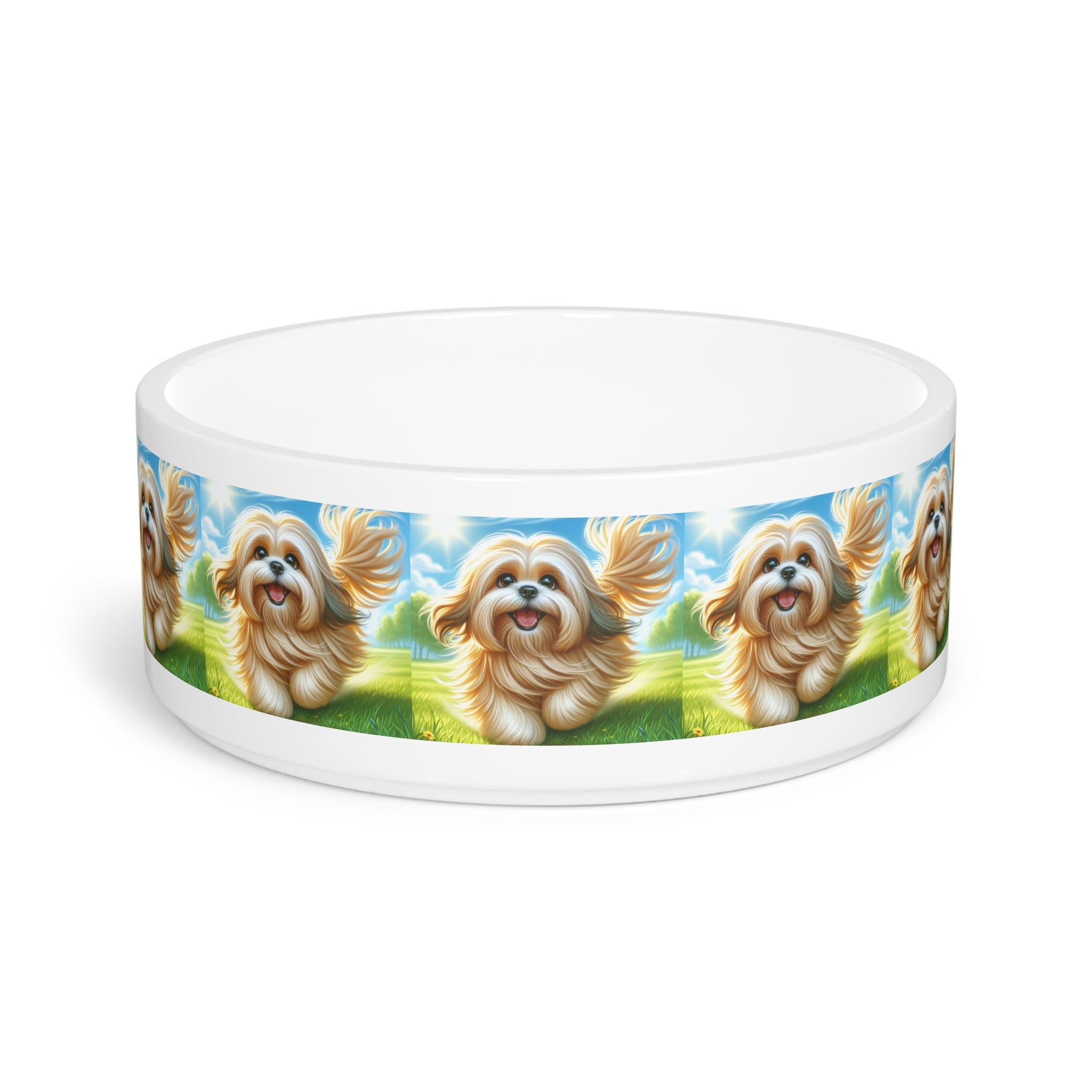 Ceramic Pet Bowl – 16 oz Dog Feeding Bowl