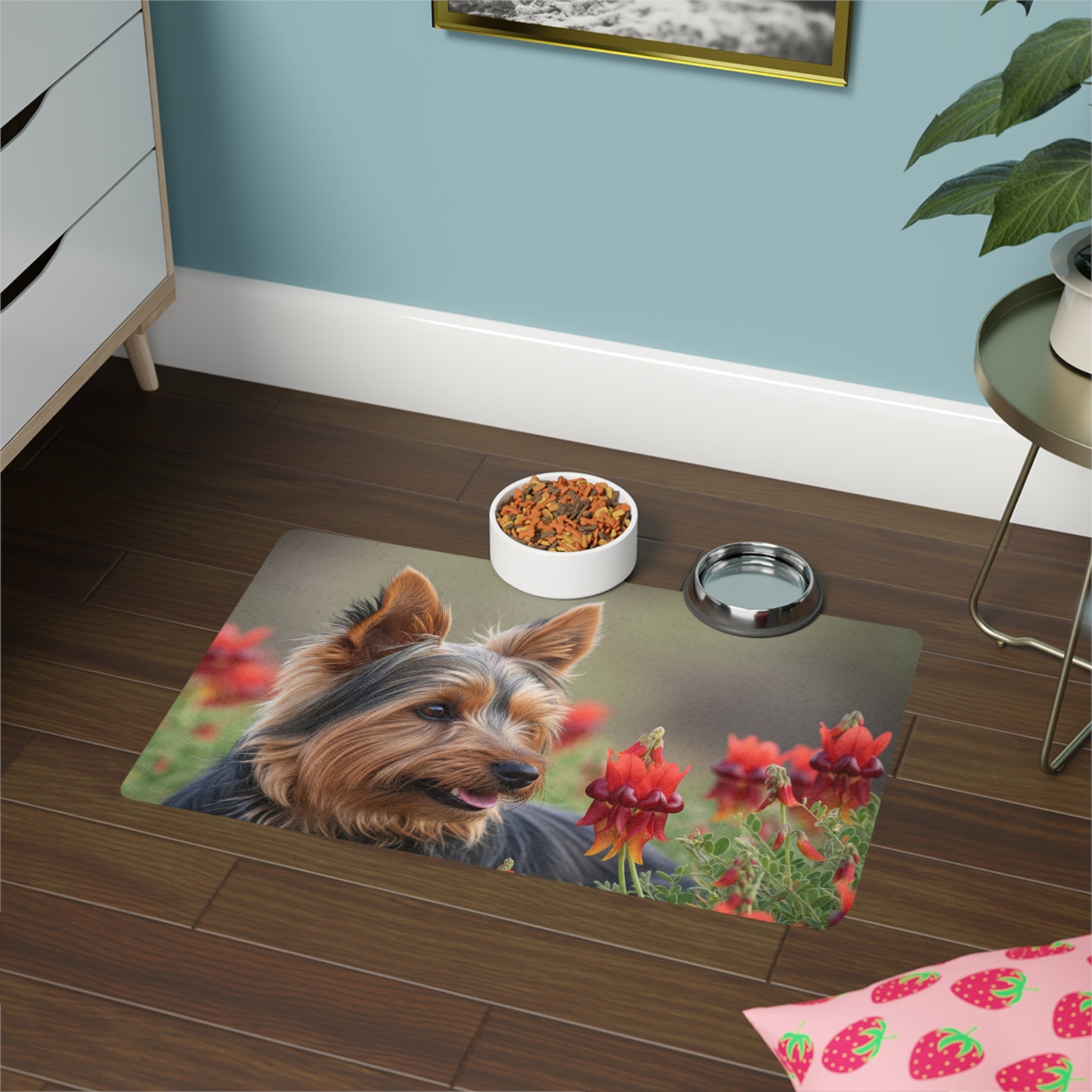 Non-Slip Pet Food Mat – Waterproof Feeding Mat for Dogs