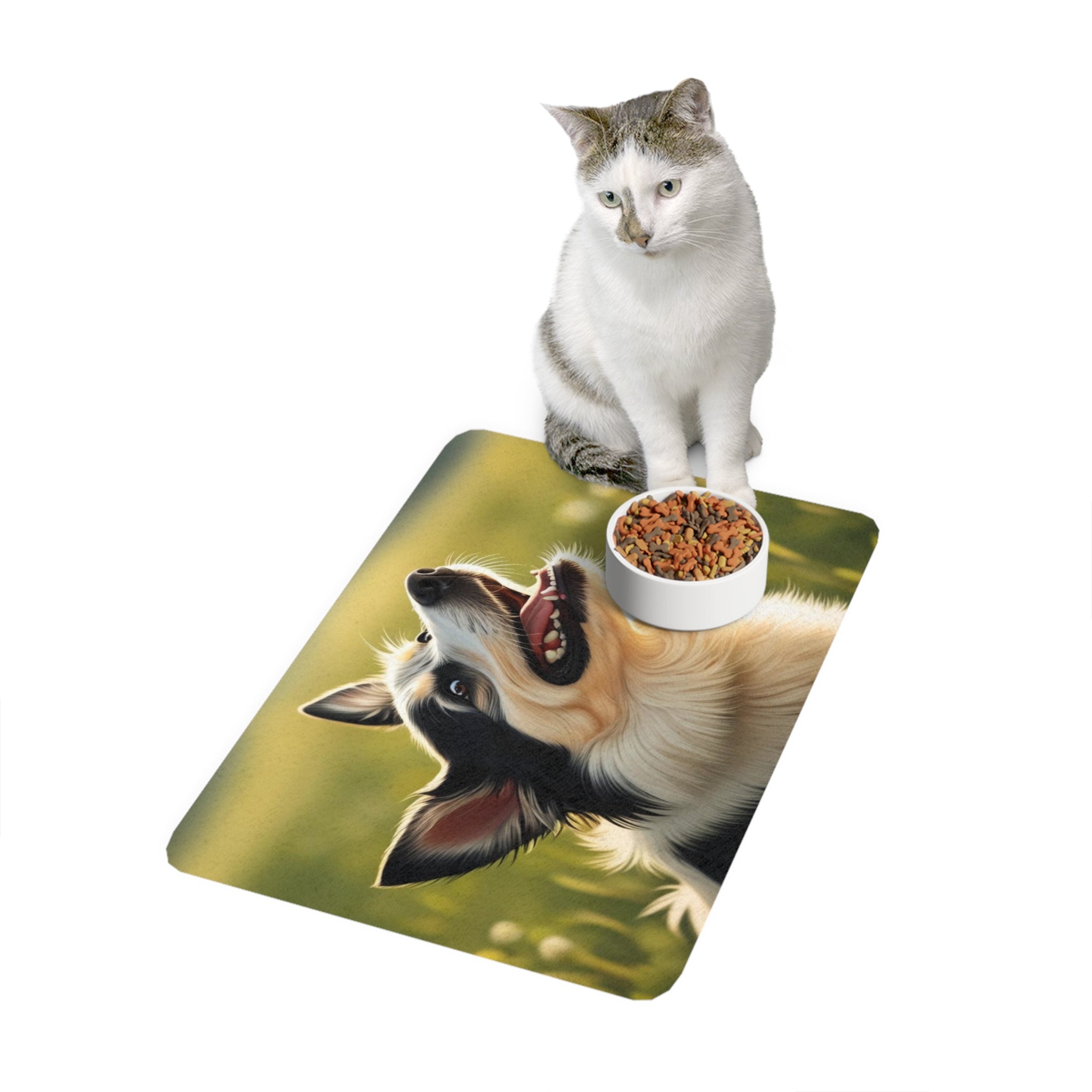 Non-Slip Pet Food Mat – Waterproof Feeding Mat for Dogs