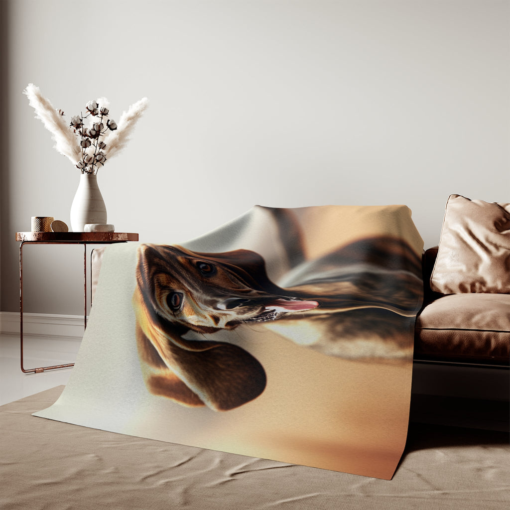 Sweatshirt Blanket – Plush Fleece Throw, 2 Size Options