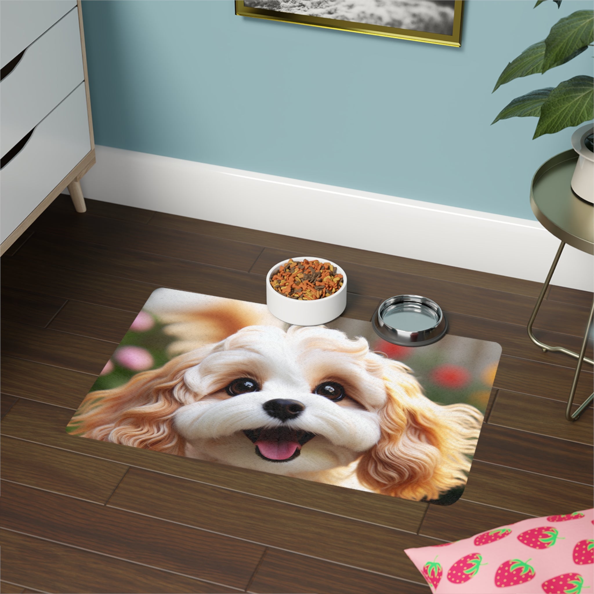 Non-Slip Pet Food Mat – Waterproof Feeding Mat for Dogs