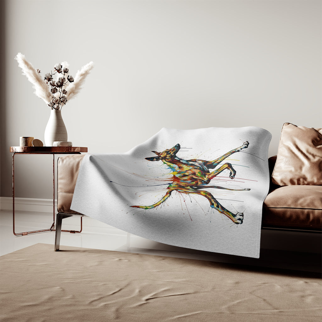 Sweatshirt Blanket – Plush Fleece Throw, 2 Size Options