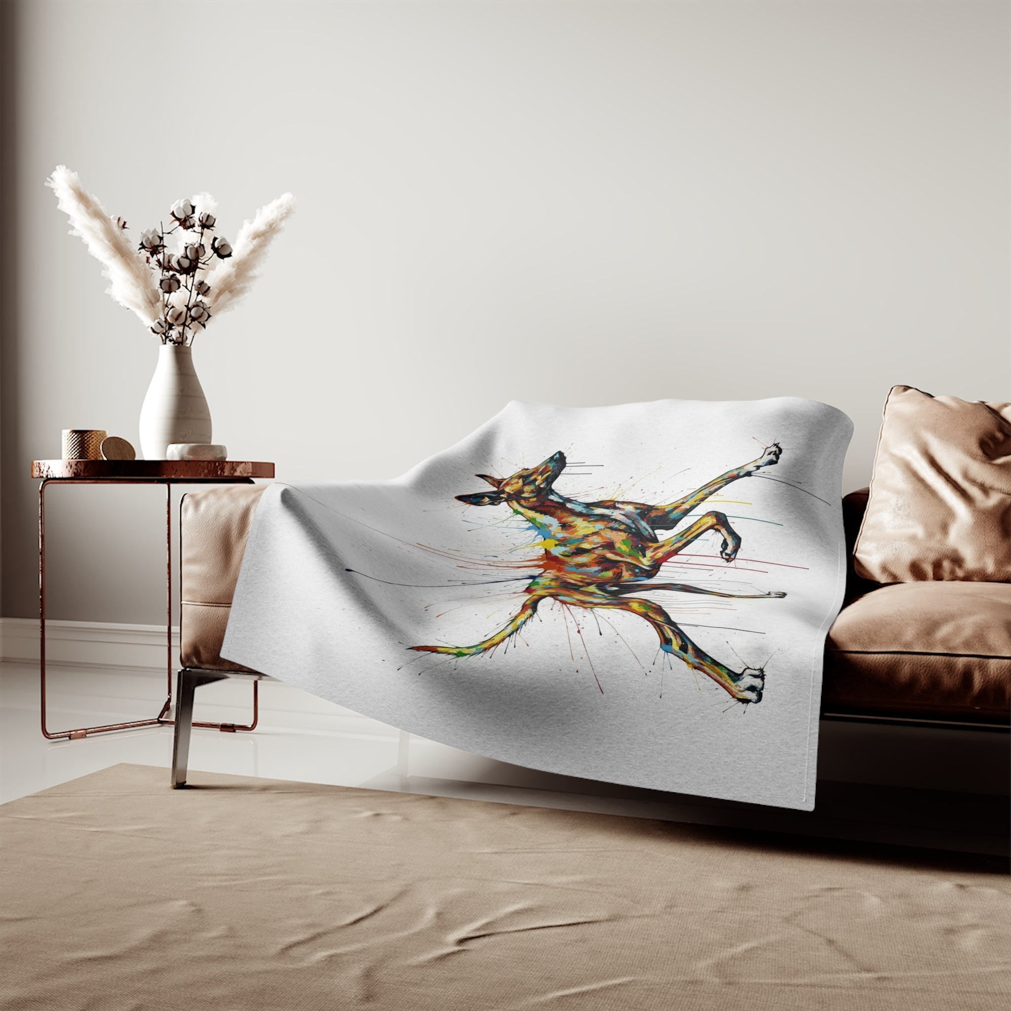 Sweatshirt Blanket – Plush Fleece Throw, 2 Size Options