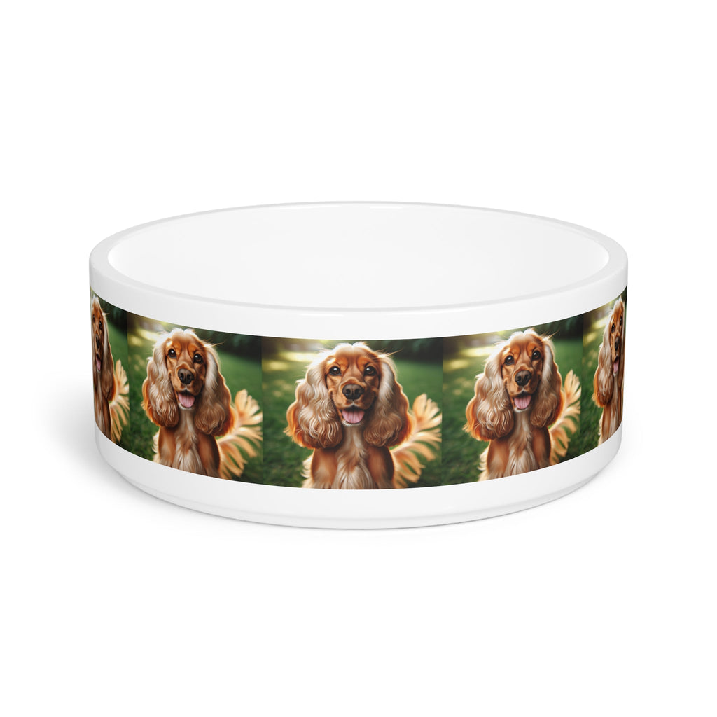 Ceramic Pet Bowl – 16 oz Dog Feeding Bowl