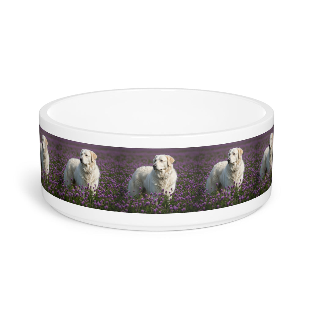 Ceramic Pet Bowl – 16 oz Dog Feeding Bowl