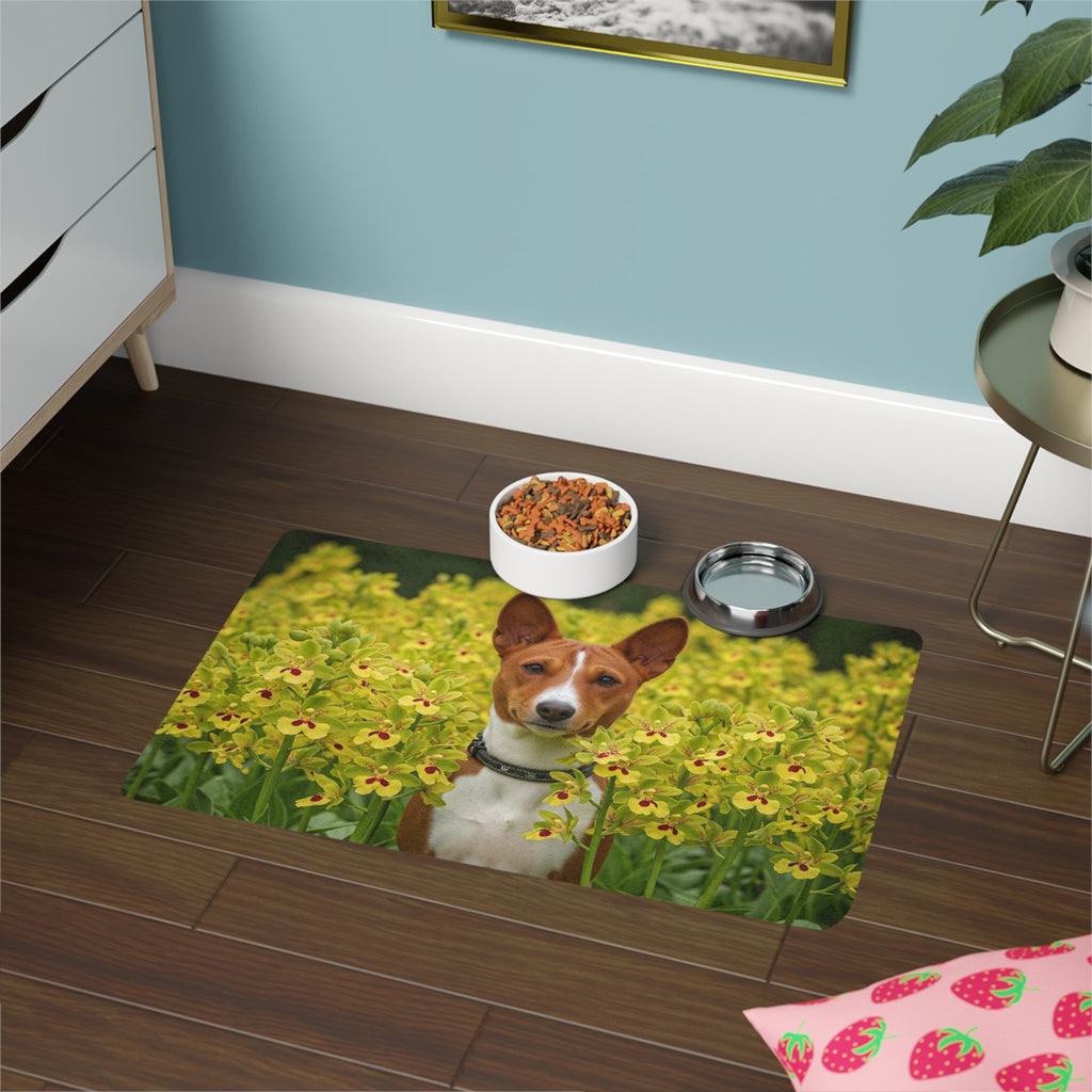 Non-Slip Pet Food Mat – Waterproof Feeding Mat for Dogs