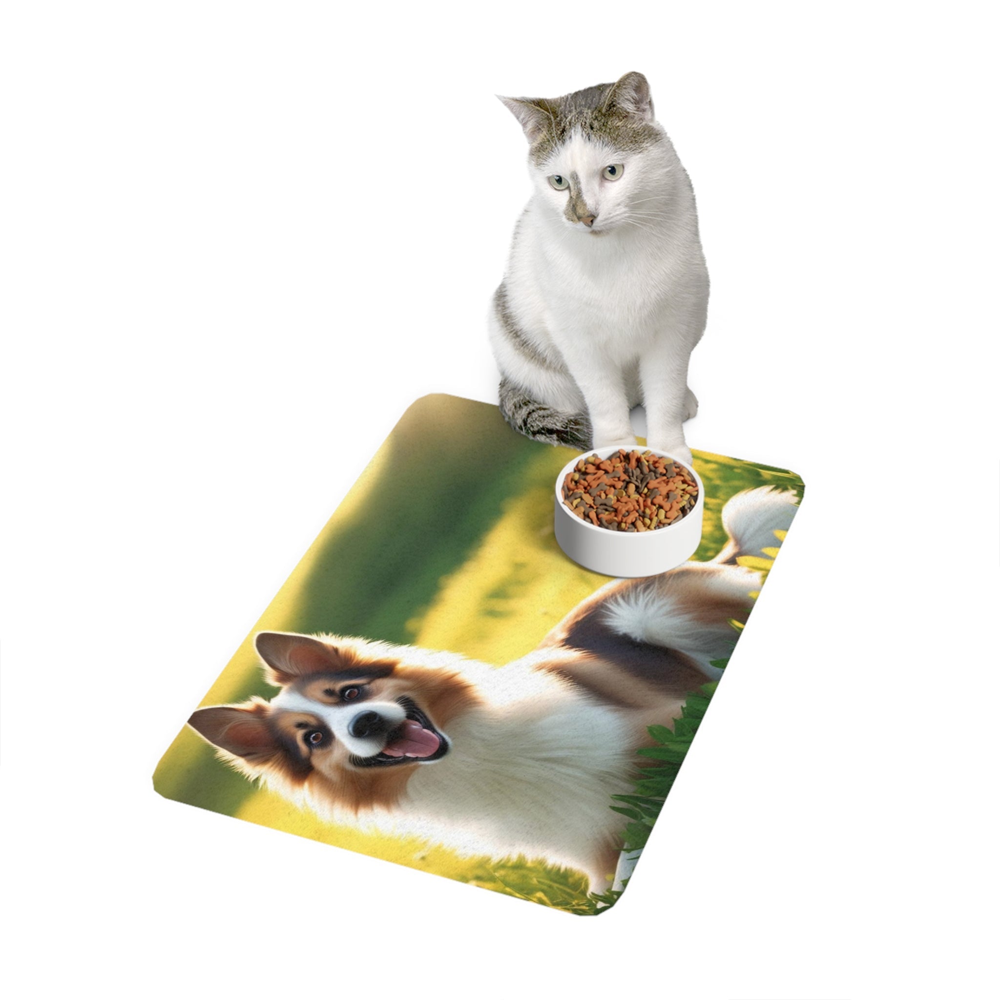 Non-Slip Pet Food Mat – Waterproof Feeding Mat for Dogs
