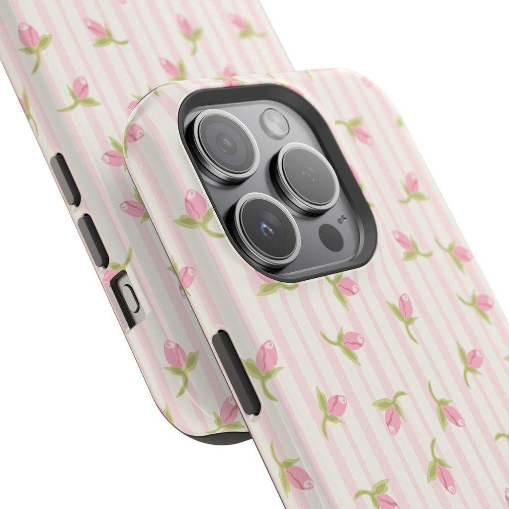 Customizable: Floral Impact-Resistant Phone Case
