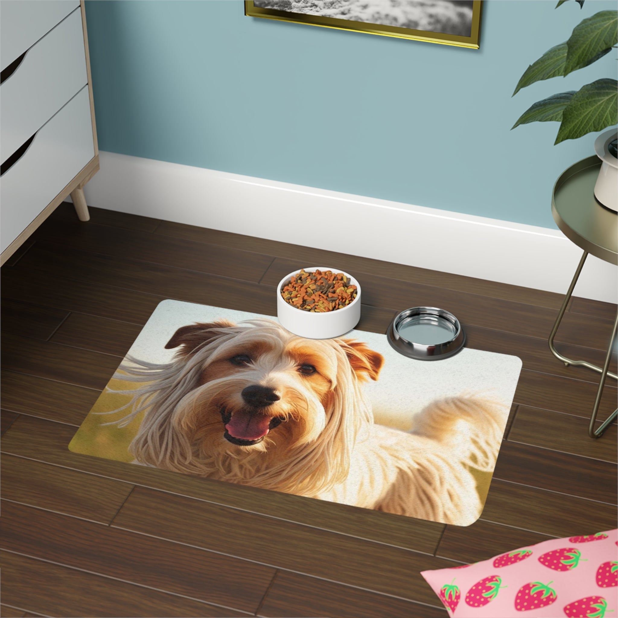 Non-Slip Pet Food Mat – Waterproof Feeding Mat for Dogs