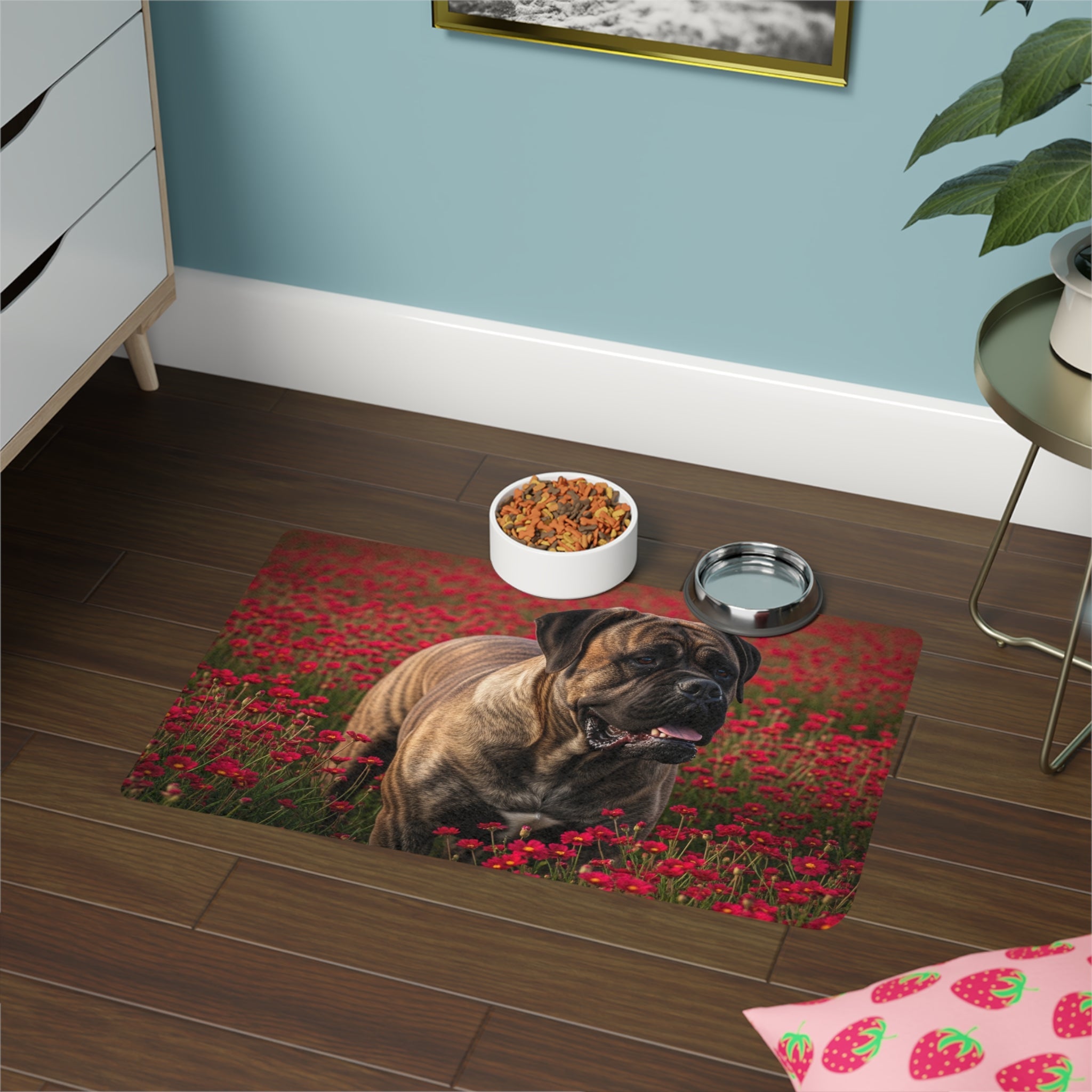 Non-Slip Pet Food Mat – Waterproof Feeding Mat for Dogs