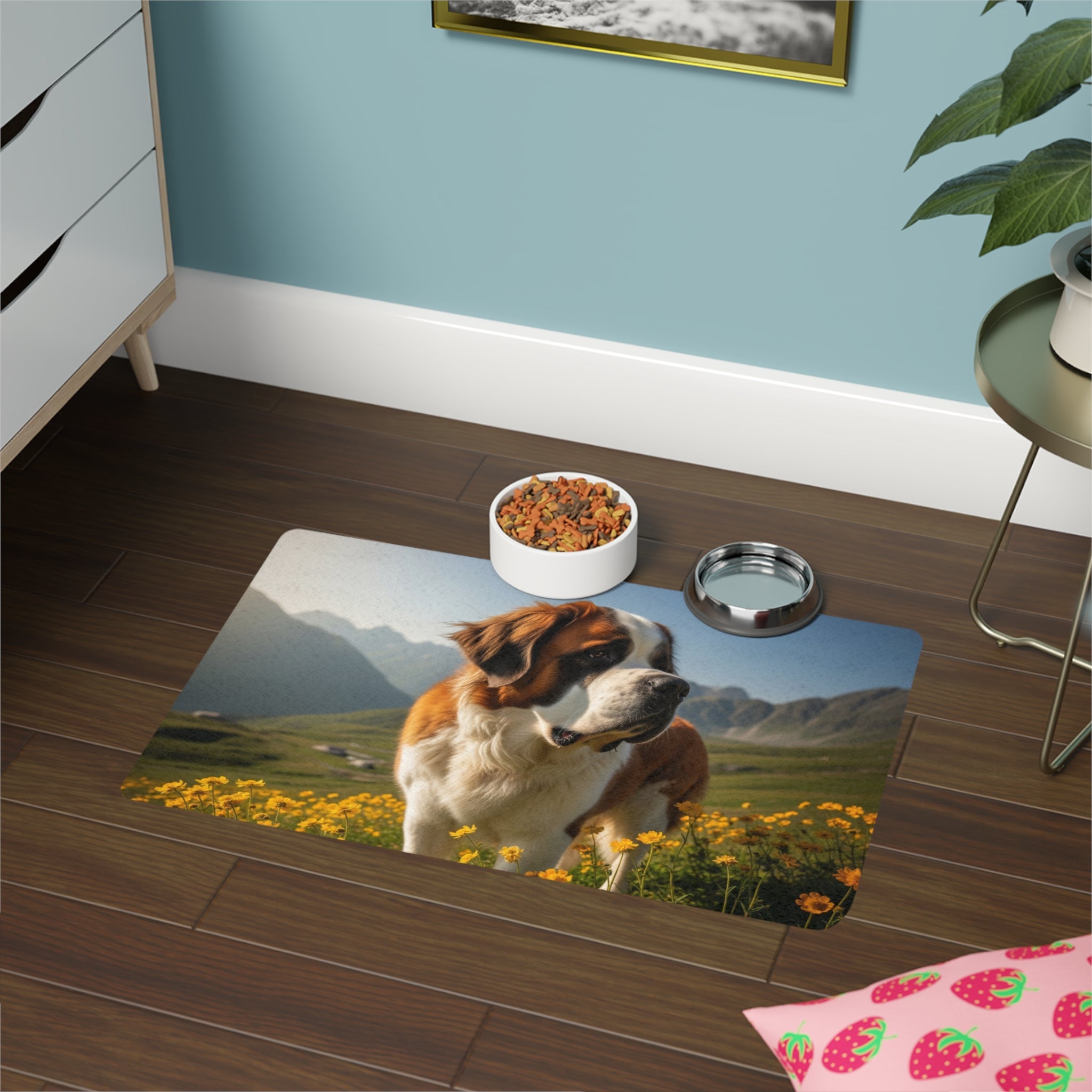 Non-Slip Pet Food Mat – Waterproof Feeding Mat for Dogs