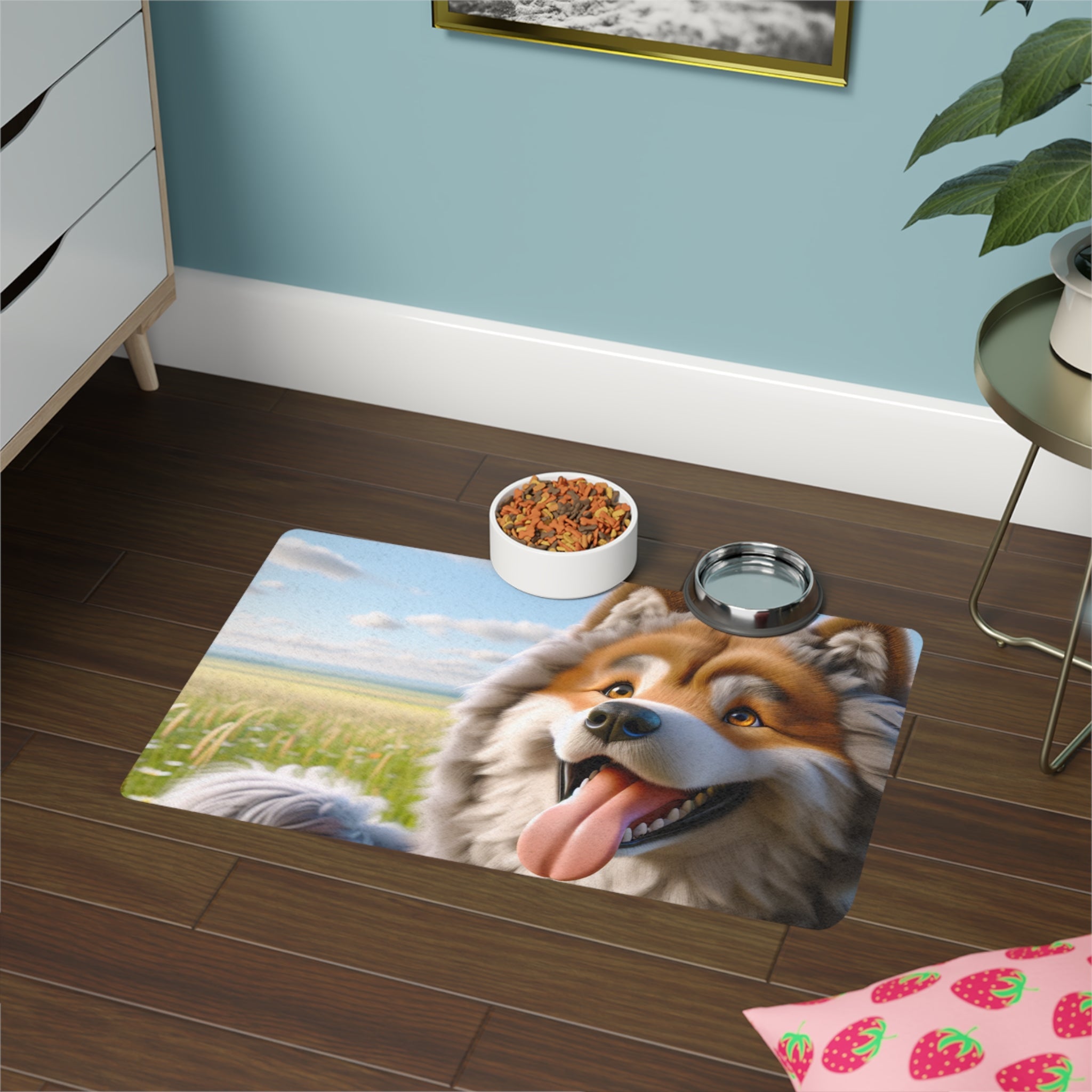 Non-Slip Pet Food Mat – Waterproof Feeding Mat for Dogs