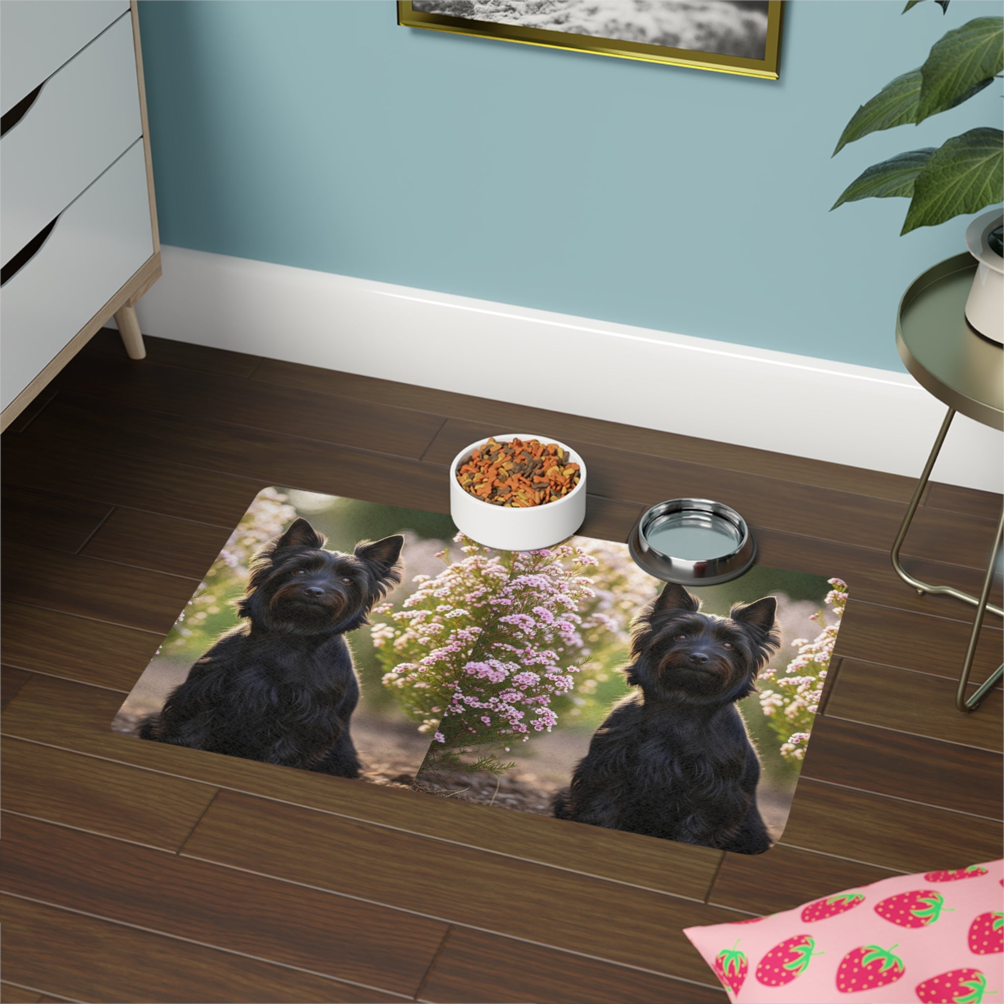 Non-Slip Pet Food Mat – Waterproof Feeding Mat for Dogs