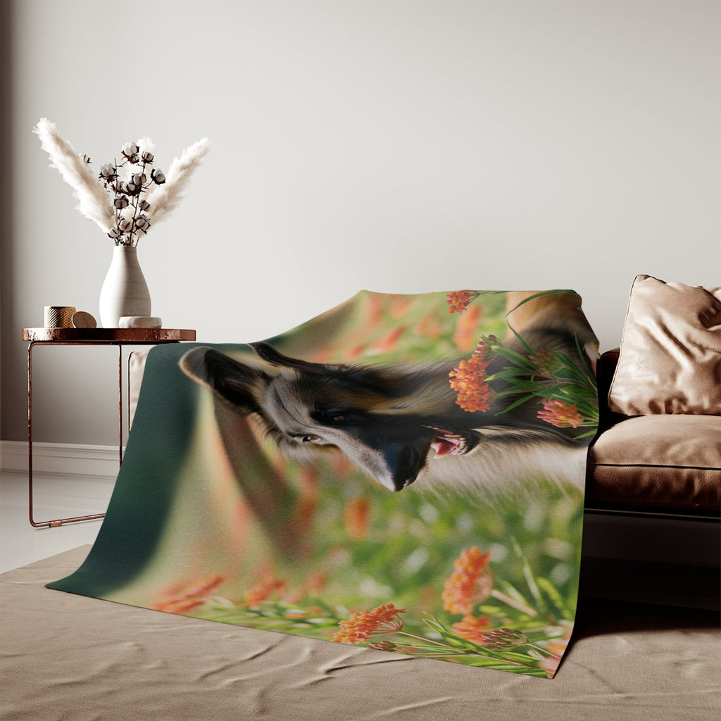 Sweatshirt Blanket – Plush Fleece Throw, 2 Size Options