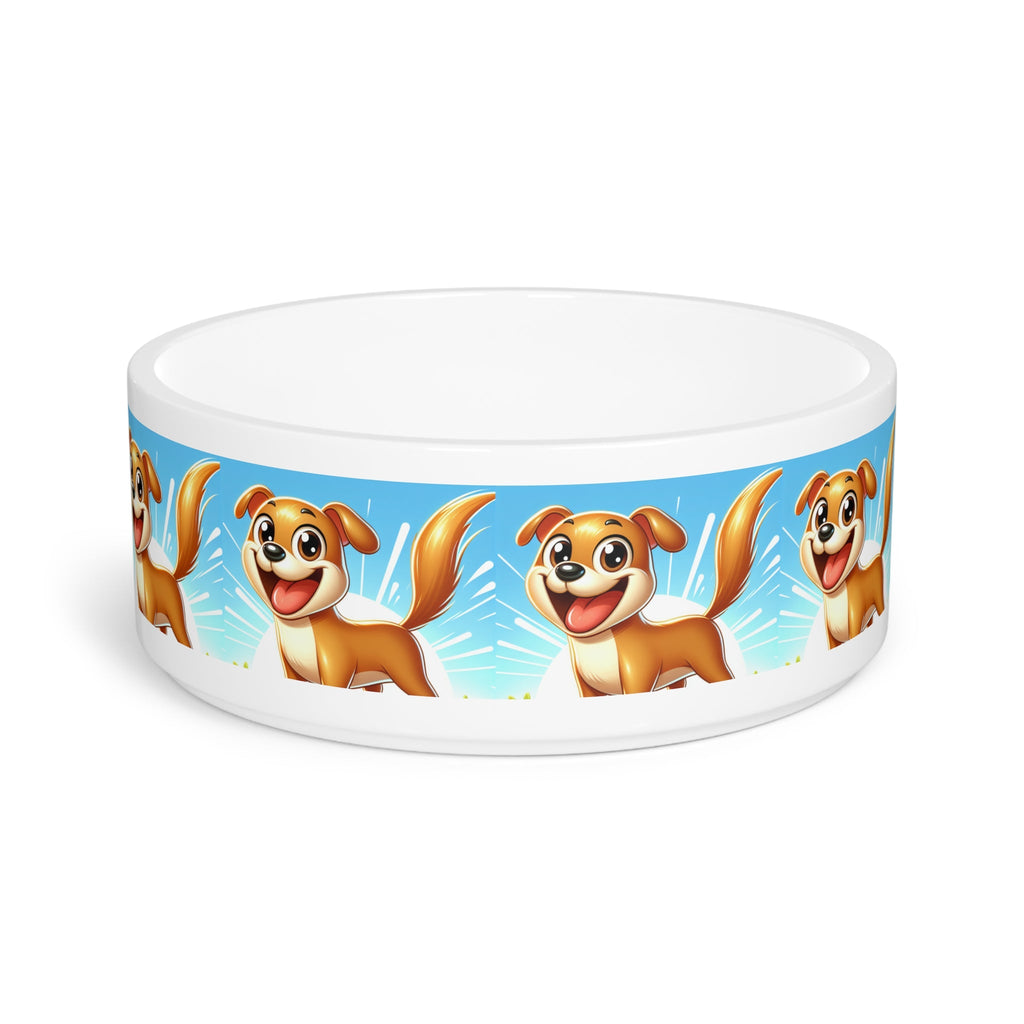 Ceramic Pet Bowl – 16 oz Dog Feeding Bowl