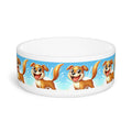 Ceramic Pet Bowl – 16 oz Dog Feeding Bowl